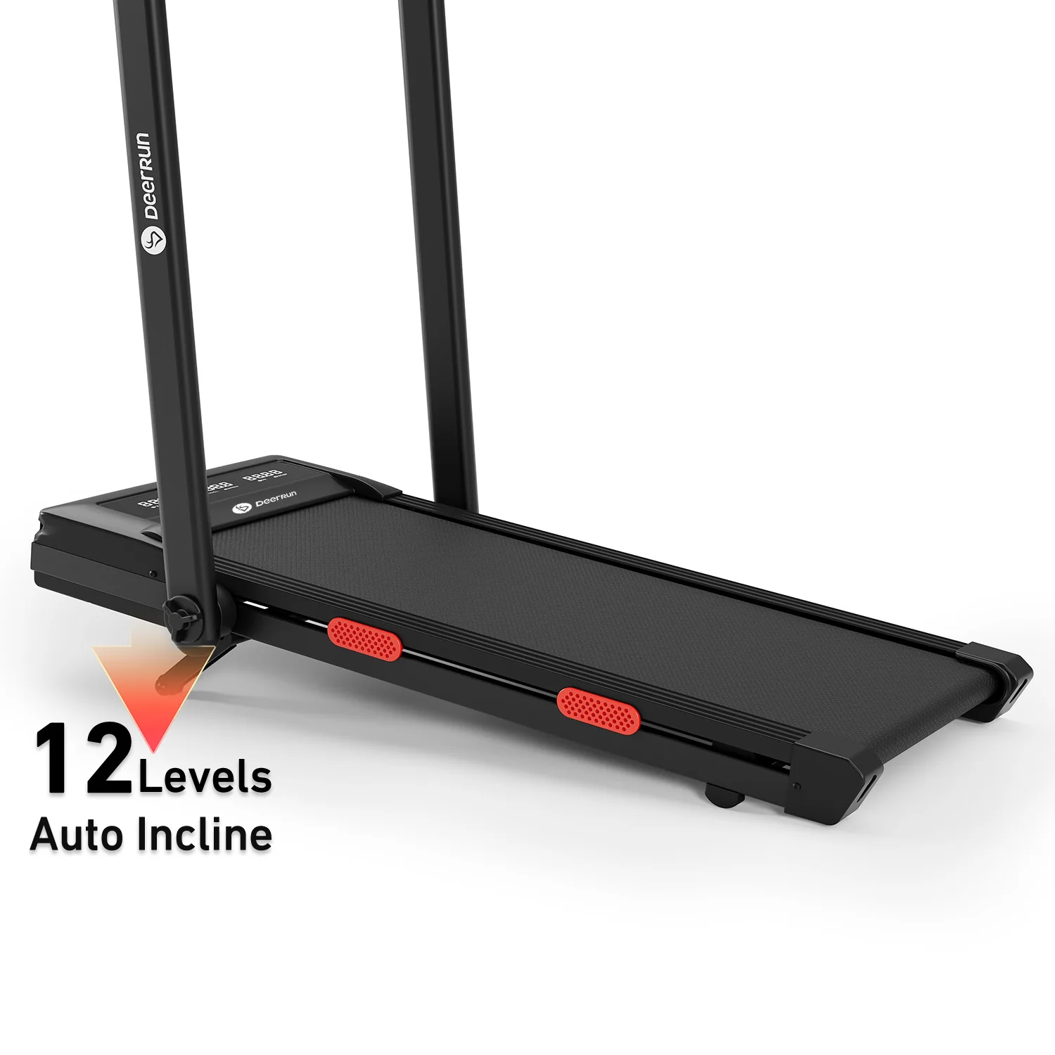 DeerRun Z10 Pro Muse Type 2 in 1 Foldable Treadmill with Remote Control, 12% Auto Incline - Image 22