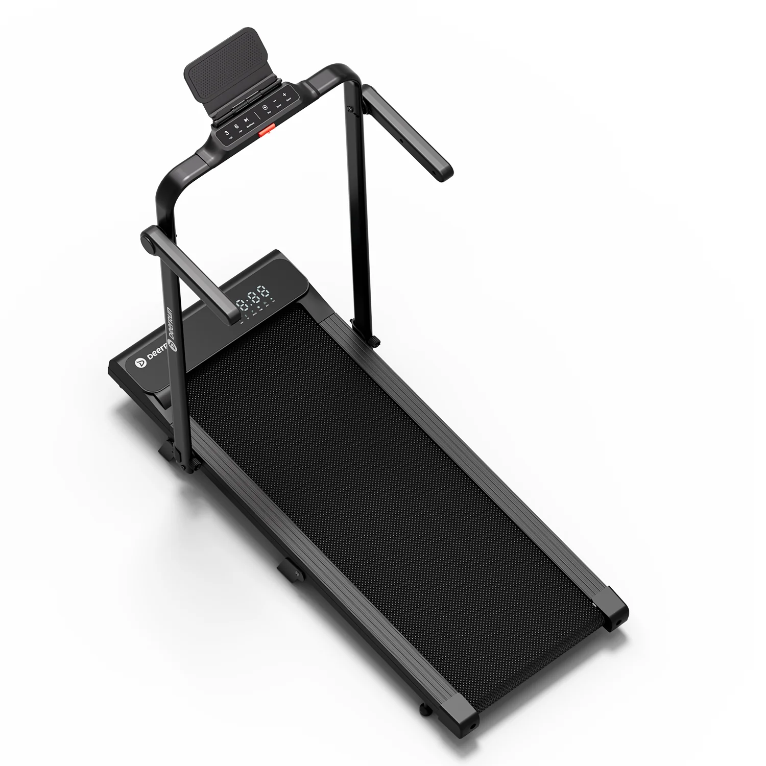 DeerRun A6 Plus Quiet 2-in-1 Foldable Treadmill for Home Walk, Run & Save Space -With 5% Incline, Handlebar & Full Display Screen - Image 23