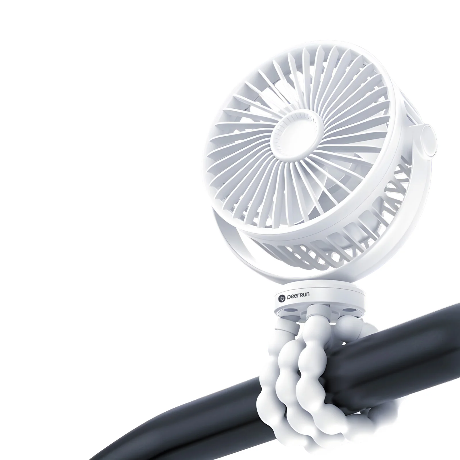 DeerRun® Battery Powered Treadmill Fan, Flexible Tripod Clip-on Fan - Ship as Bundle Only - Image 3