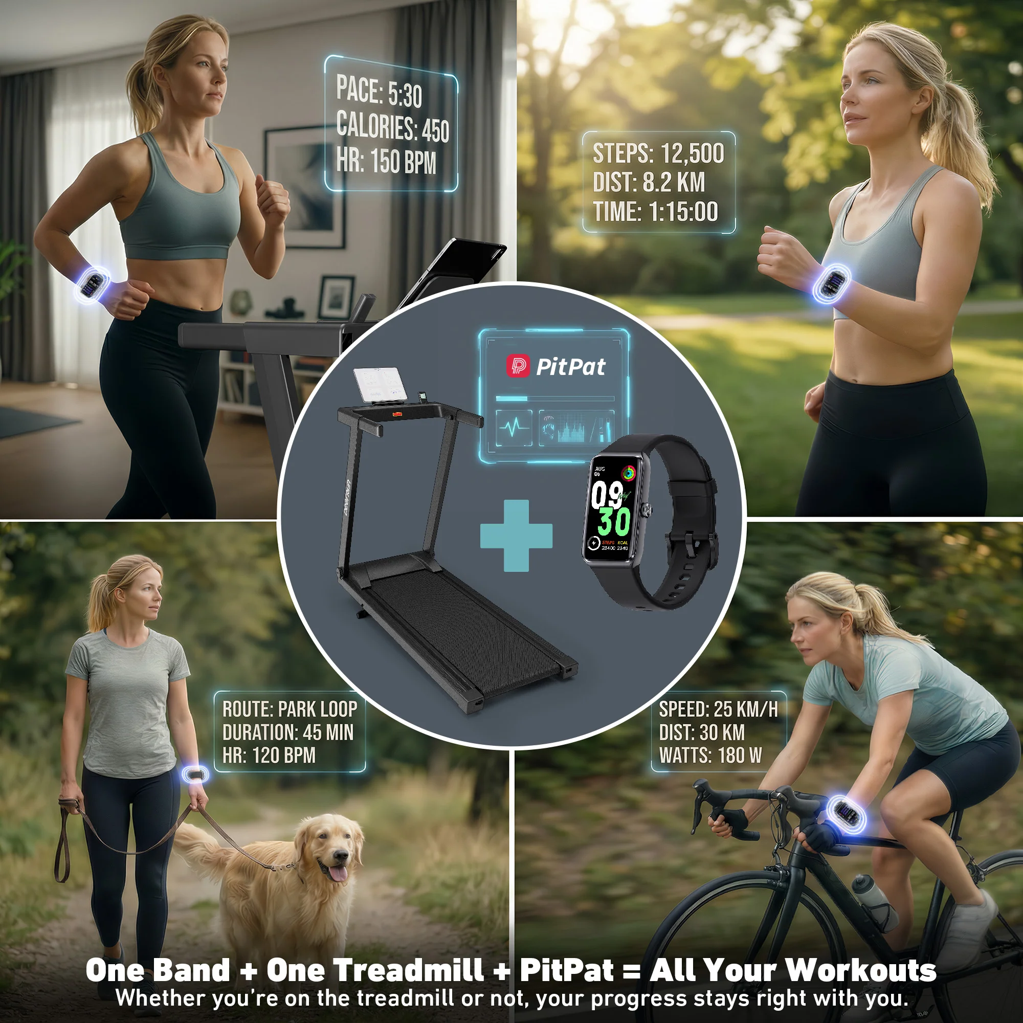 DeerRun® Fitness Smart Watch: Sync to PitPat App & Track Workouts - Image 10