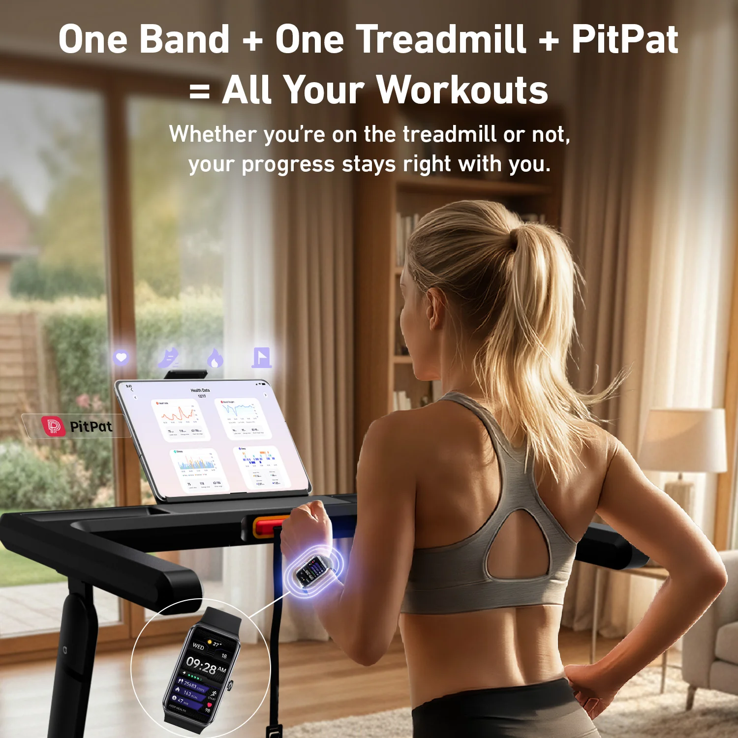 DeerRun® Fitness Smart Watch: Sync to PitPat App & Track Workouts - Image 17