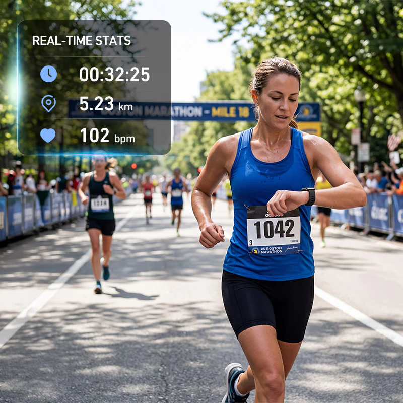 DeerRun® Fitness Smart Watch: Sync to PitPat App & Track Workouts - Image 6