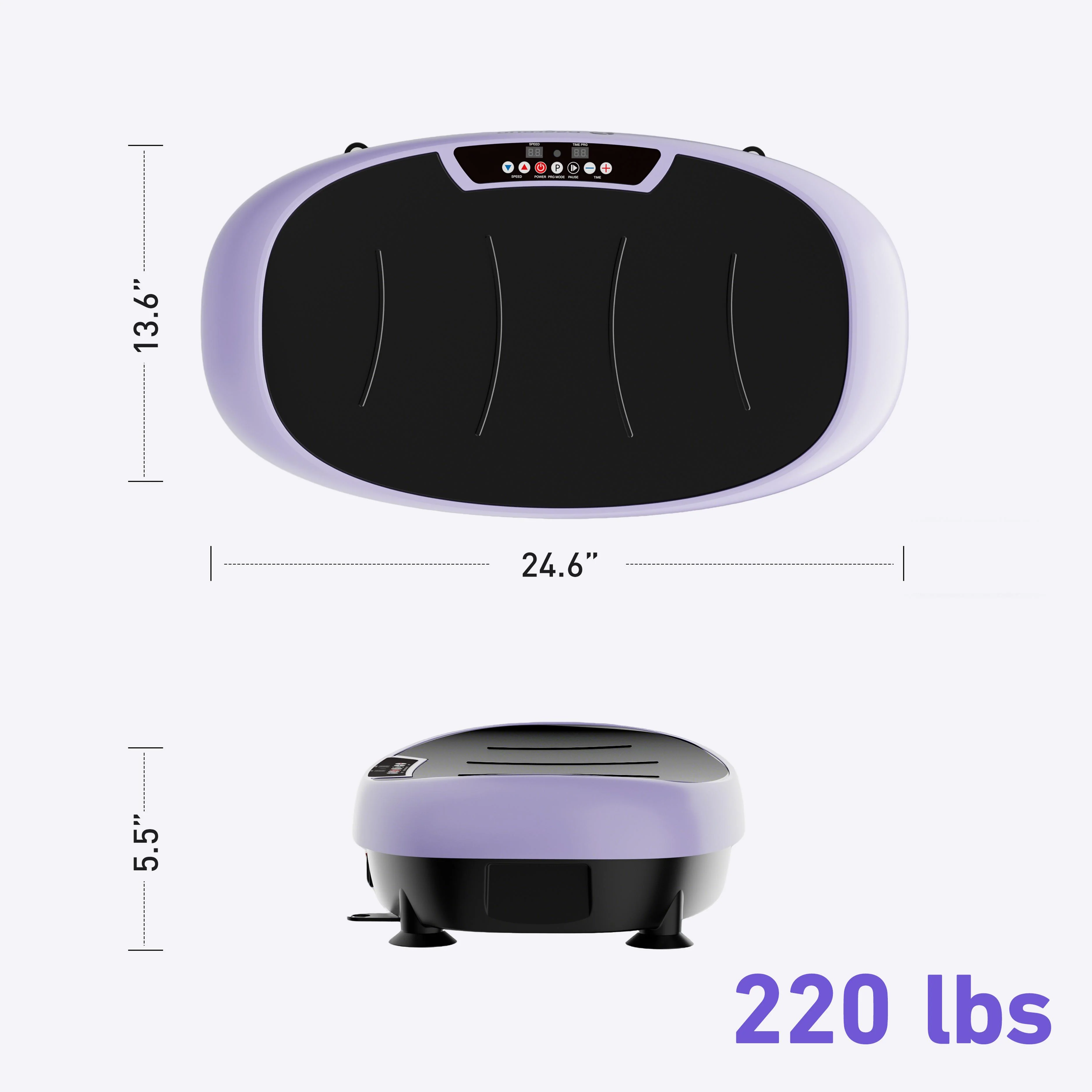 DeerRun® High-Power Full‑Body Vibration Plate Workout, 220lbs - Image 11