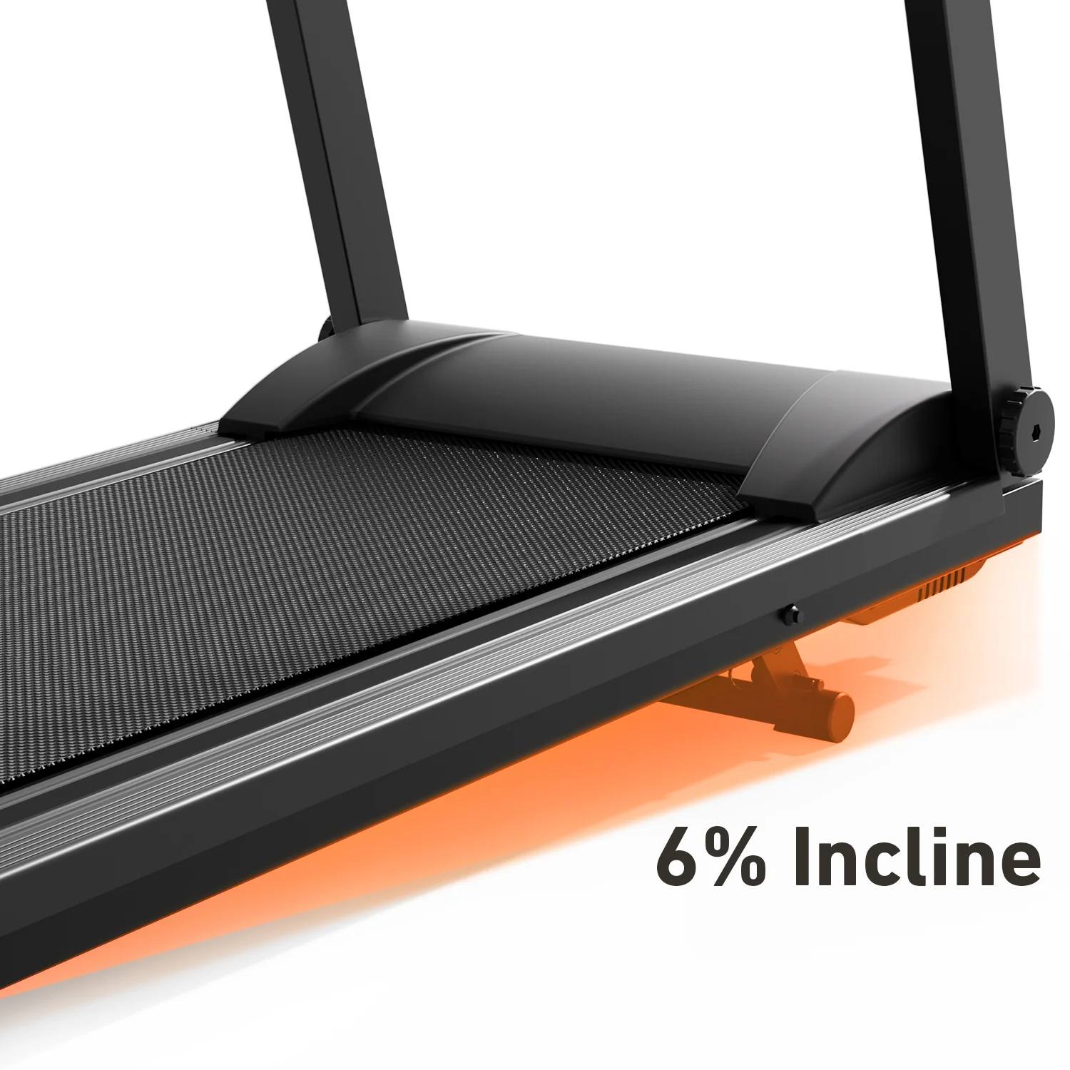 DeerRun All-New 2026 A1 Pro Move+ Smart Foldable Treadmill with 6% Incline & NFC | 350 lbs, 10 mph, Black - Image 20