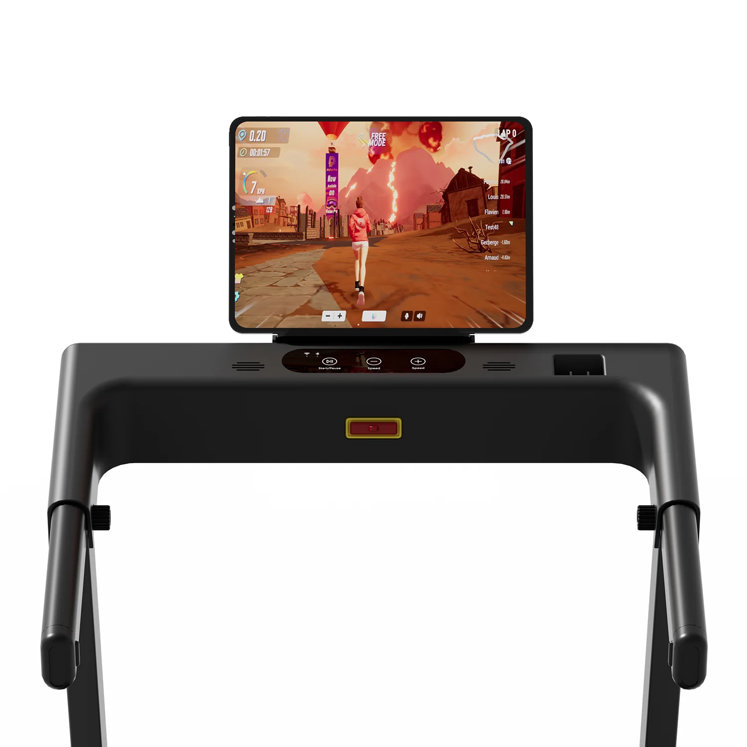 DeerRun All-New 2026 A1 Pro Move+ Smart Foldable Treadmill with 6% Incline & NFC | 350 lbs, 10 mph, Black - Image 24