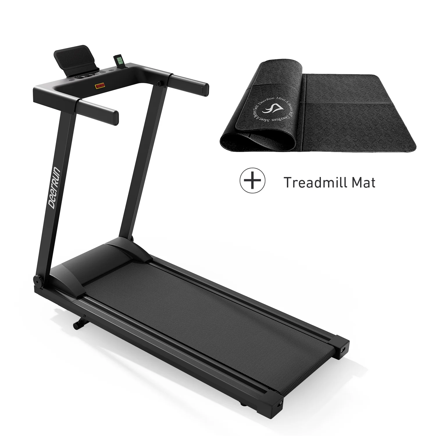 DeerRun All-New 2026 A1 Pro Move+ Smart Foldable Treadmill with 6% Incline & NFC | 350 lbs, 10 mph, Black - Image 32