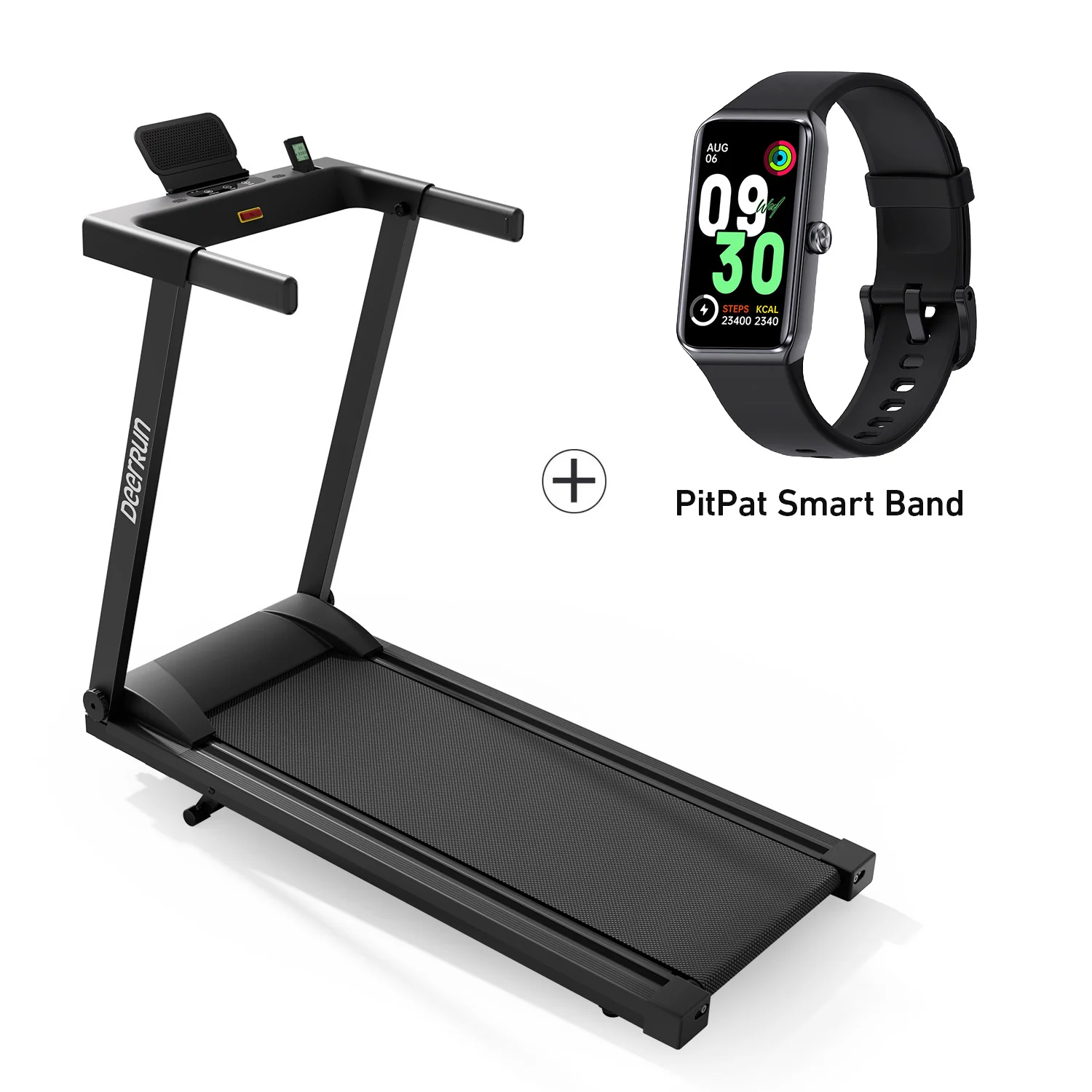 DeerRun All-New 2026 A1 Pro Move+ Smart Foldable Treadmill with 6% Incline & NFC | 350 lbs, 10 mph, Black - Image 34