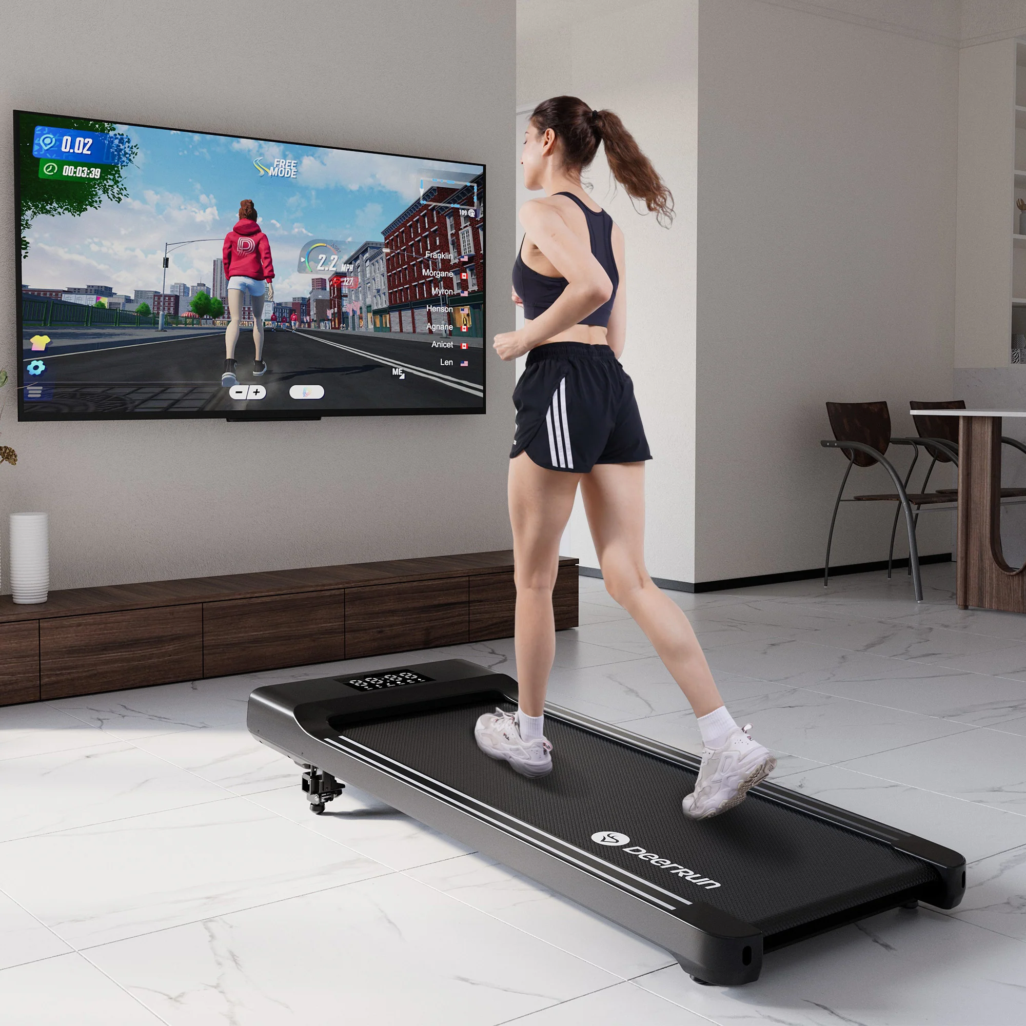 DeerRun® Detachable Incline Bracket for Q1 Series Treadmills, Up to 5 Degrees - Image 4