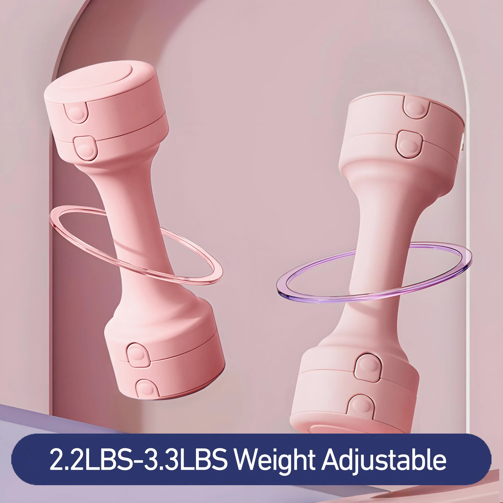 DeerRun® Dumbbell - Each 3.3lbs to 5.5lbs for Women at Home - Image 7