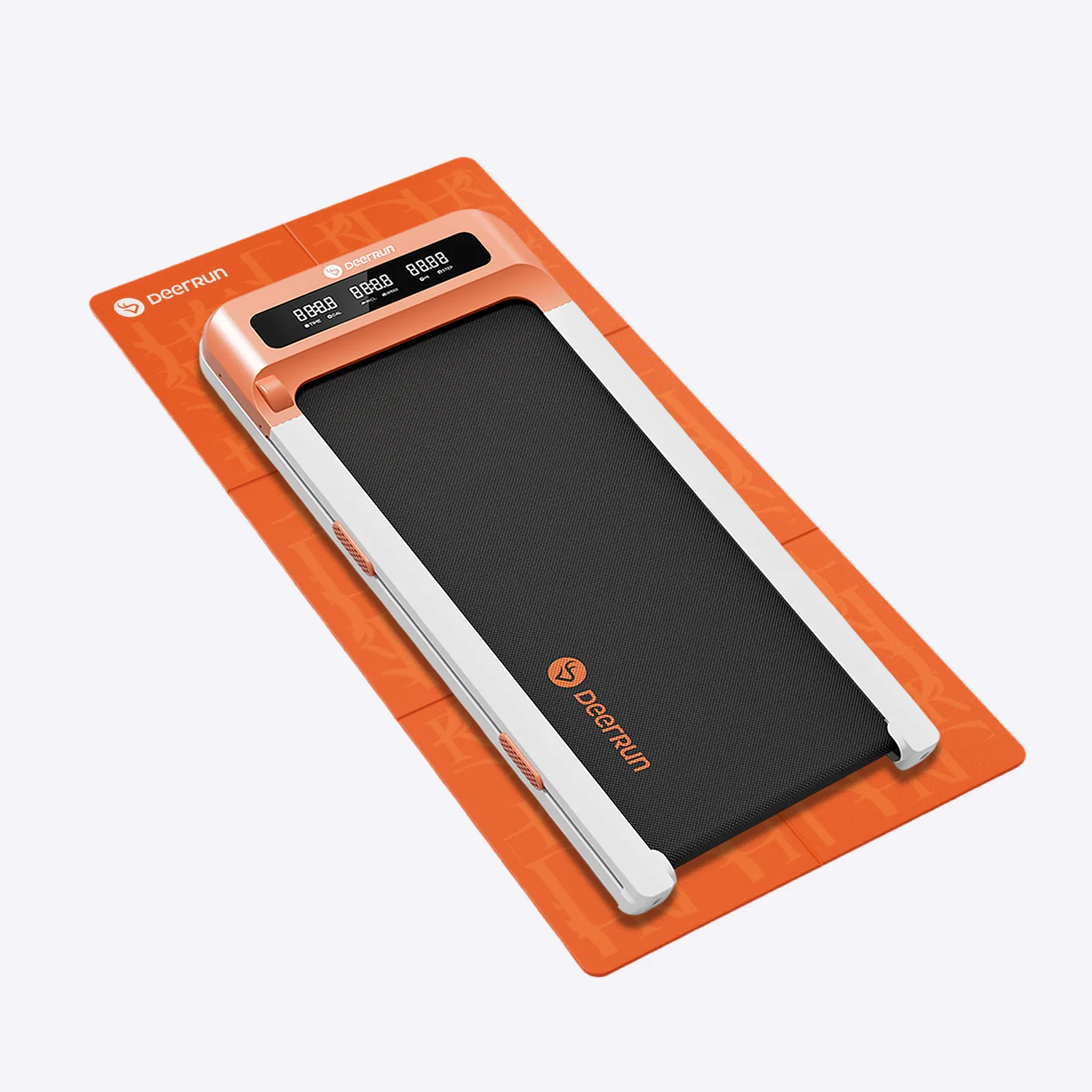 Orange Vibe DeerRun® Sprint Mat: A1 Pro-Specific, Foldable, Floor-Protecting - Image 4