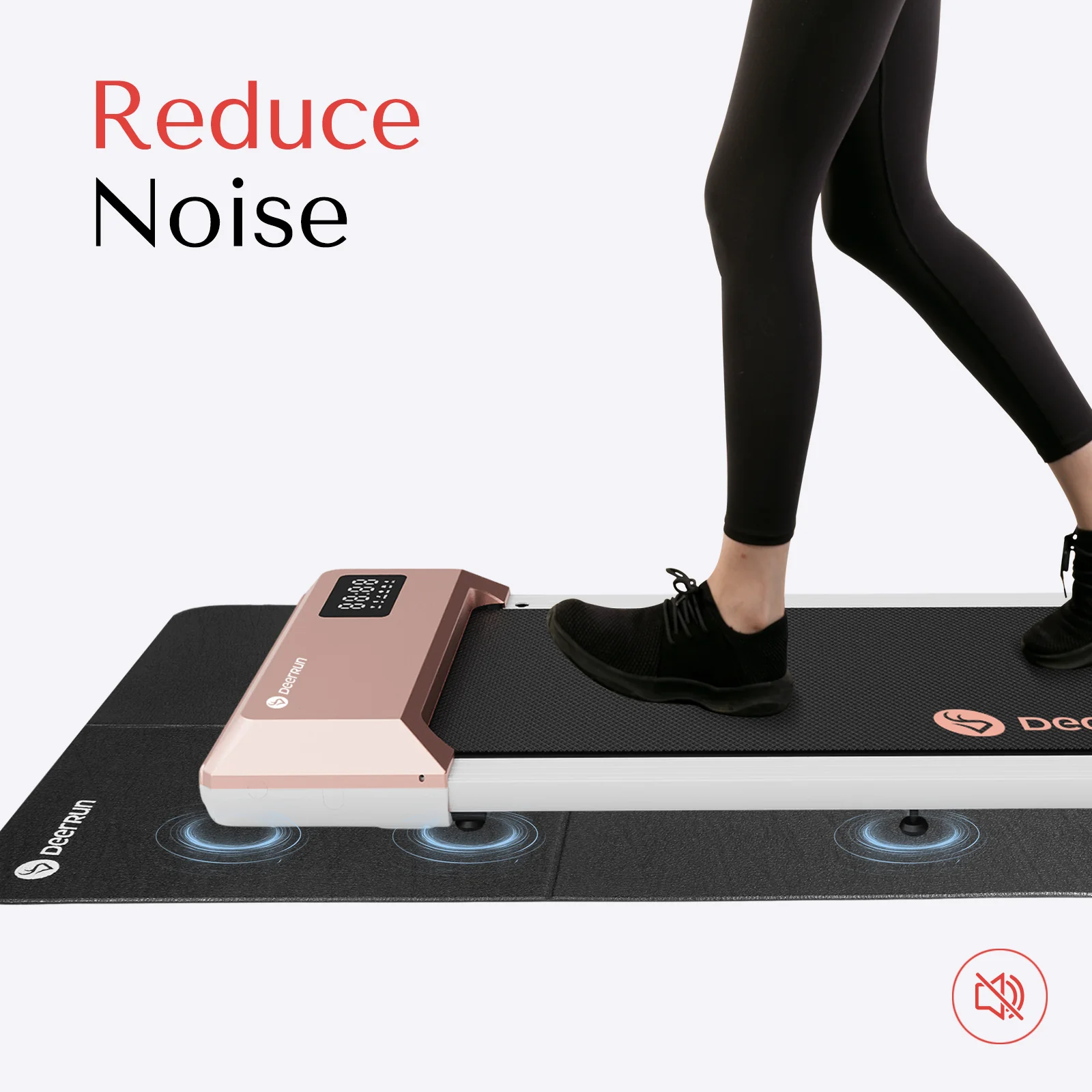 DeerRun® Foldable Treadmill Mat - Water, Slip & Noise Reduction - Image 10
