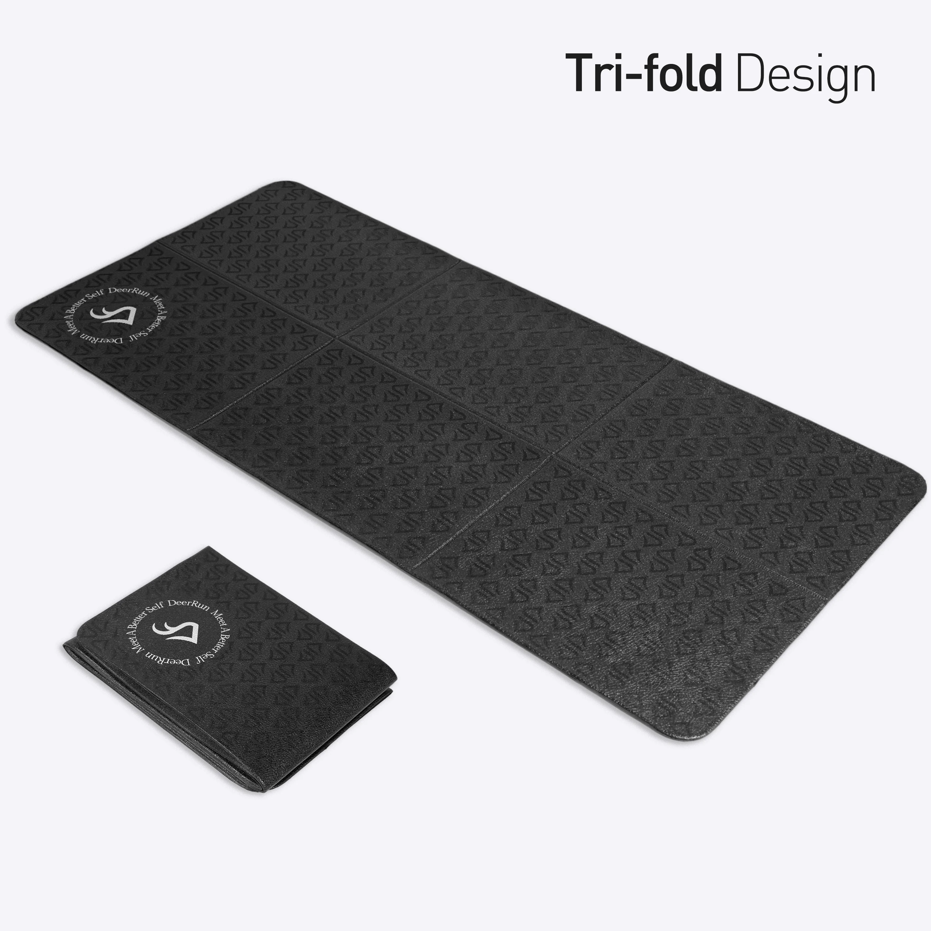 DeerRun® Glory Mat in 6MM Signature PVC, Higher Density Foldable Treadmill Mat - Image 4