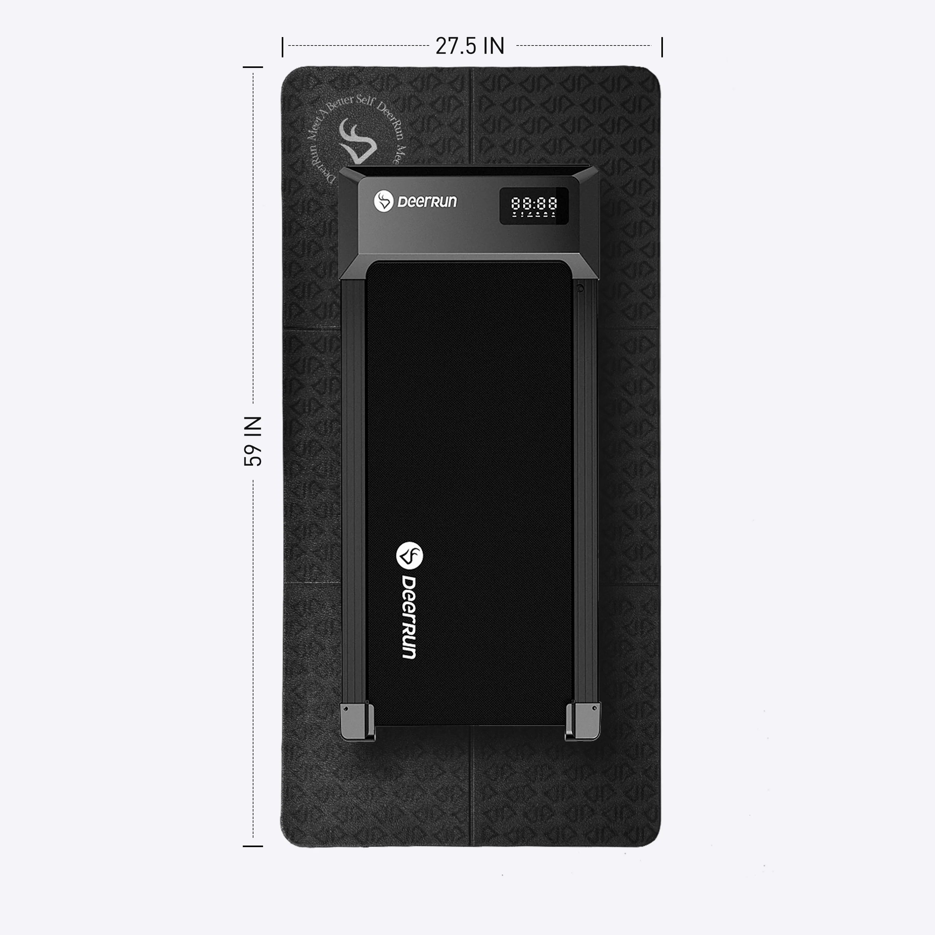 DeerRun® Glory Mat in 6MM Signature PVC, Higher Density Foldable Treadmill Mat - Image 5