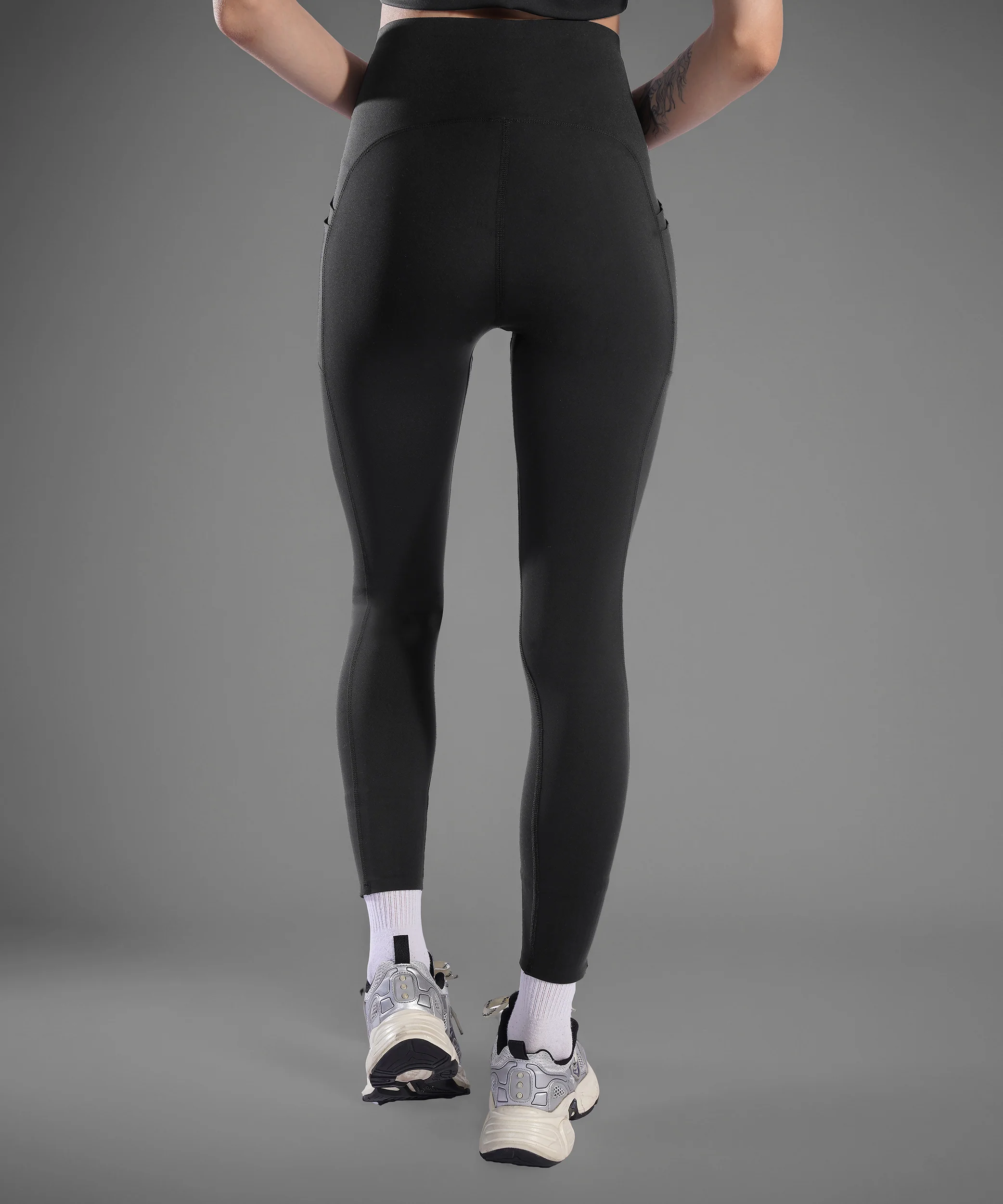 DeerRun® High-Waist Workout Legging 25'', with Dual Pockets - Image 3