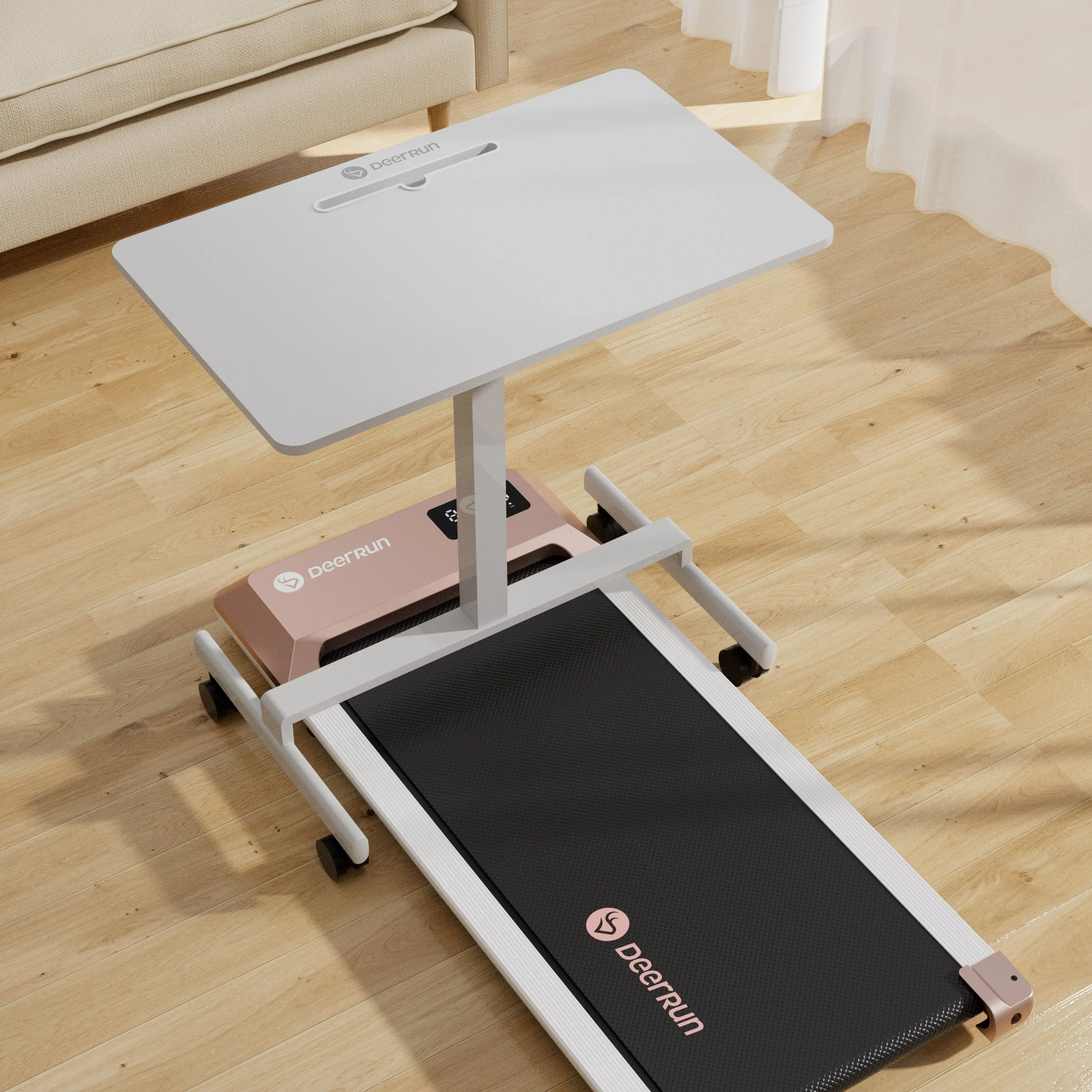 DeerRun Q1 Urban Plus Smart Walking pad Treadmill with Remote Control - 350 lbs - Image 25