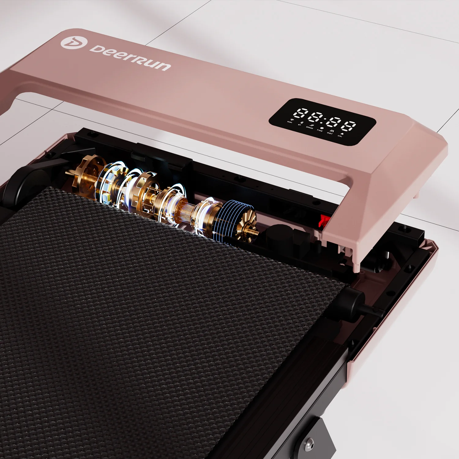 DeerRun Q2 Urban Smart Walking Pad with 7% Incline Treadmill Remote Control - Image 15