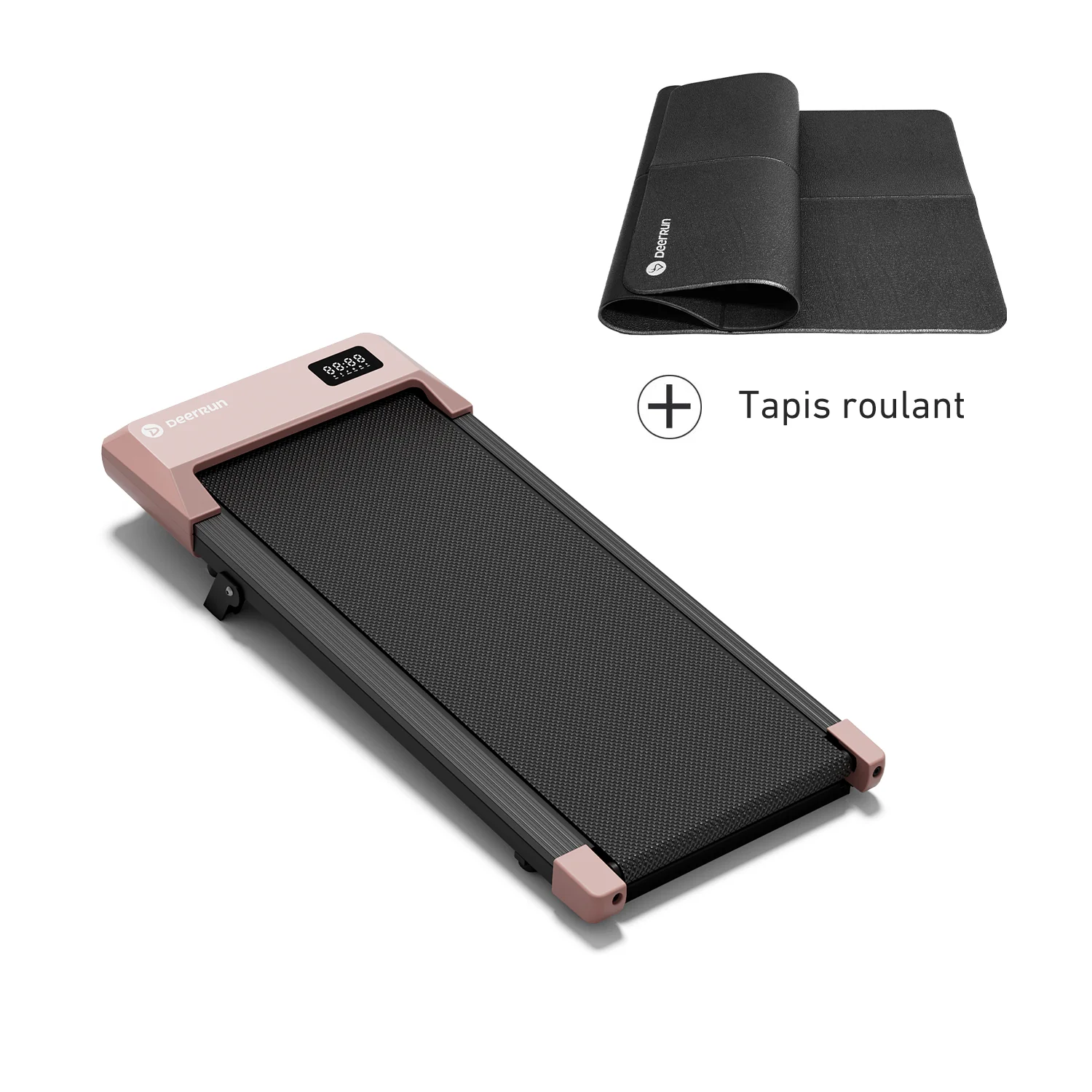 DeerRun Q2 Urban 7% Incline Under-desk Walking Pad with Smart Control | Rose Gold - Image 18