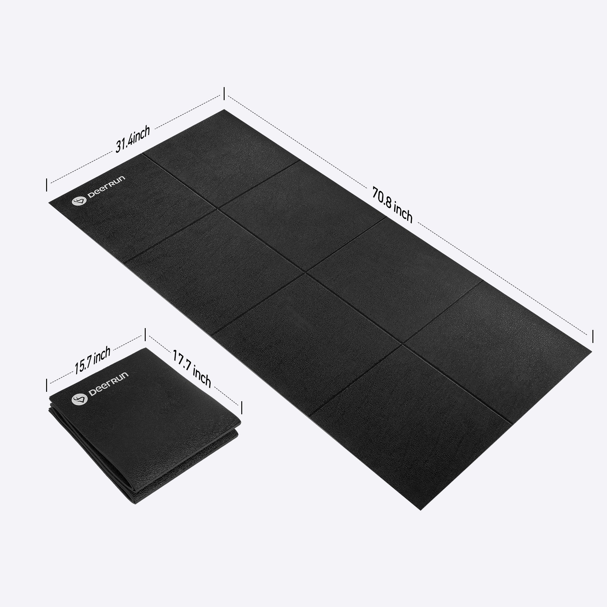 DeerRunĀ® Treadmill & Rowing Machine Mat, Compatibility with X20 & RW600 - Image 6