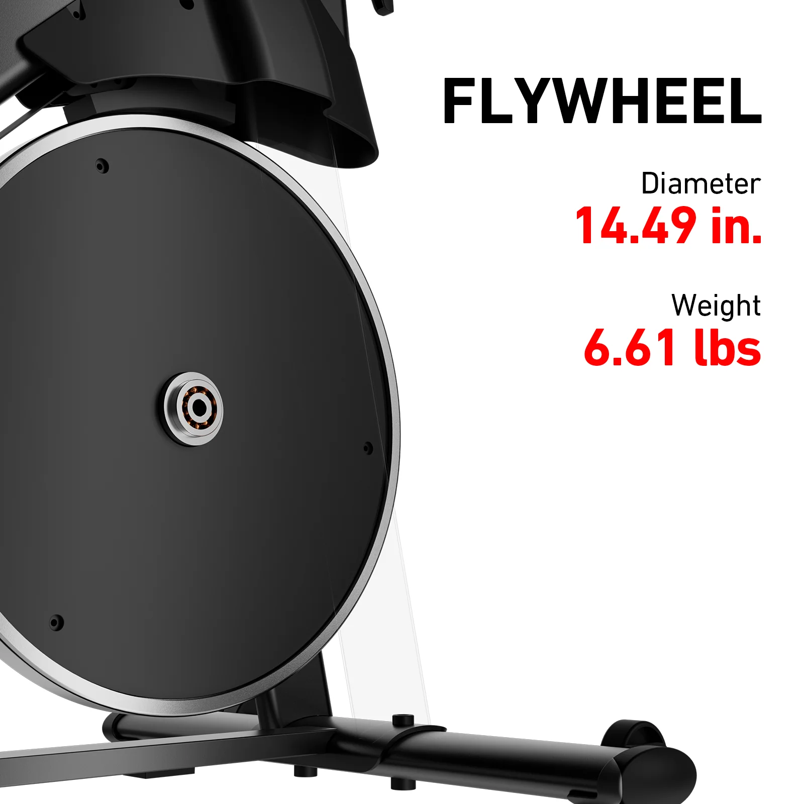 DeerRun S500 Pro King Size Indoor Exercise Bike for Tall Riders 32 Magnetic Adjustable Resistance, LED Screen - Image 14