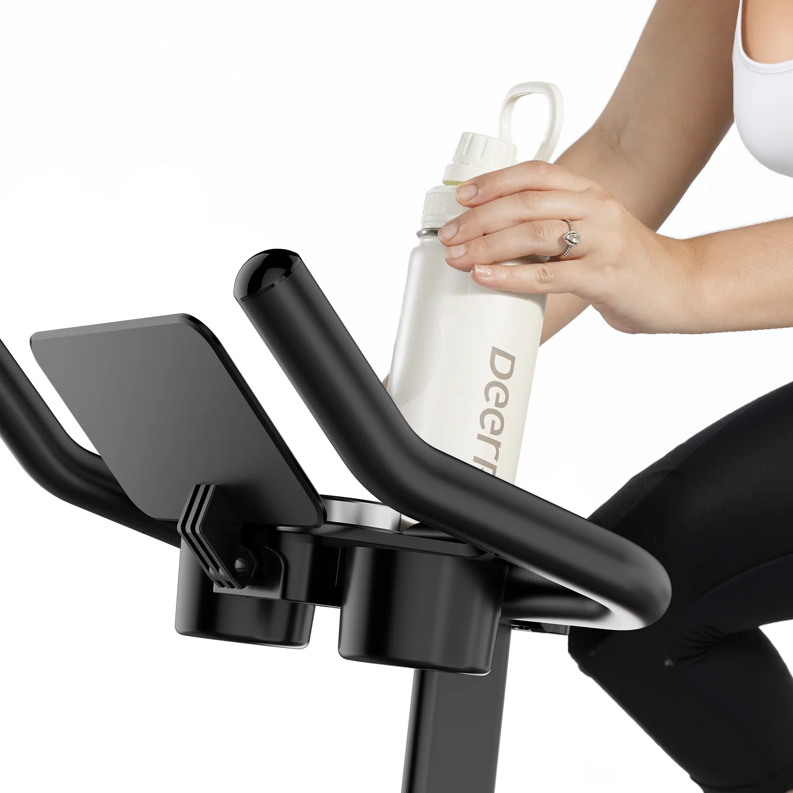 DeerRun S500 Pro King Size Indoor Exercise Bike for Tall Riders 32 Magnetic Adjustable Resistance, LED Screen - Image 26