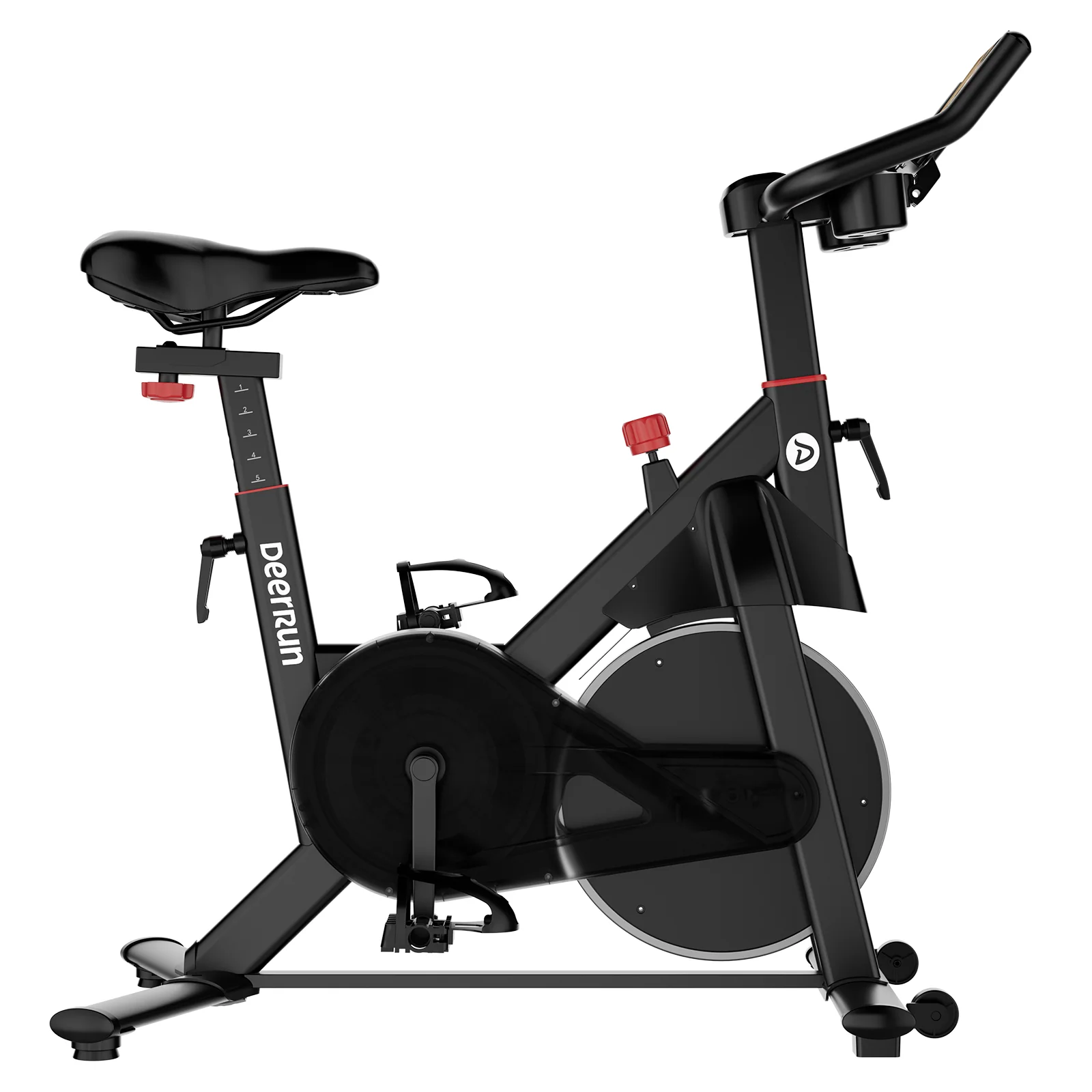 DeerRun S500 Pro King Size Indoor Exercise Bike for Tall Riders 32 Magnetic Adjustable Resistance, LED Screen - Image 27