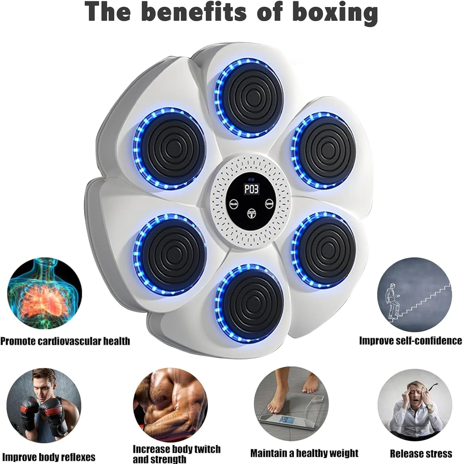 DeerRun® Smart Music Boxing Machine (Gloves and charging cable included) - Image 5