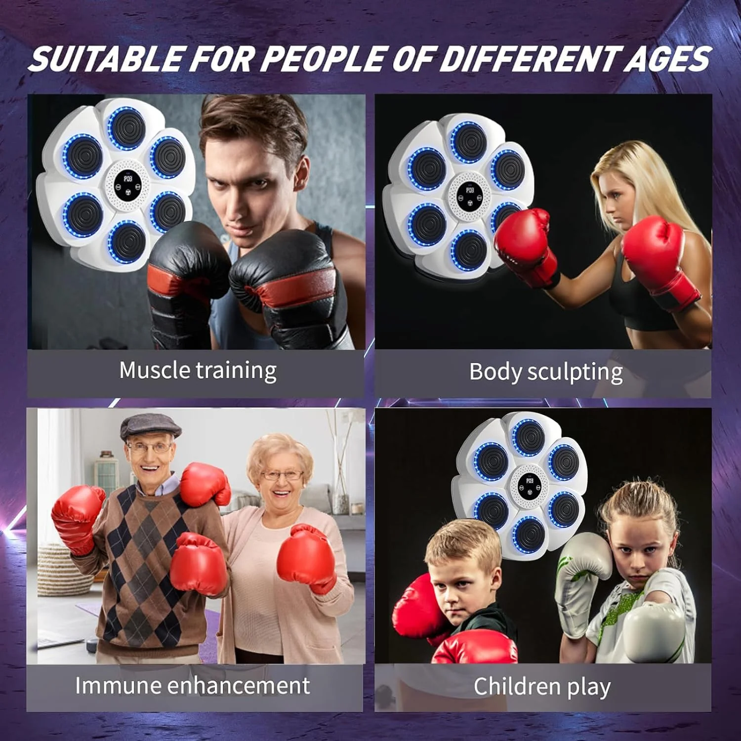 DeerRun® Smart Music Boxing Machine (Gloves and charging cable included) - Image 7