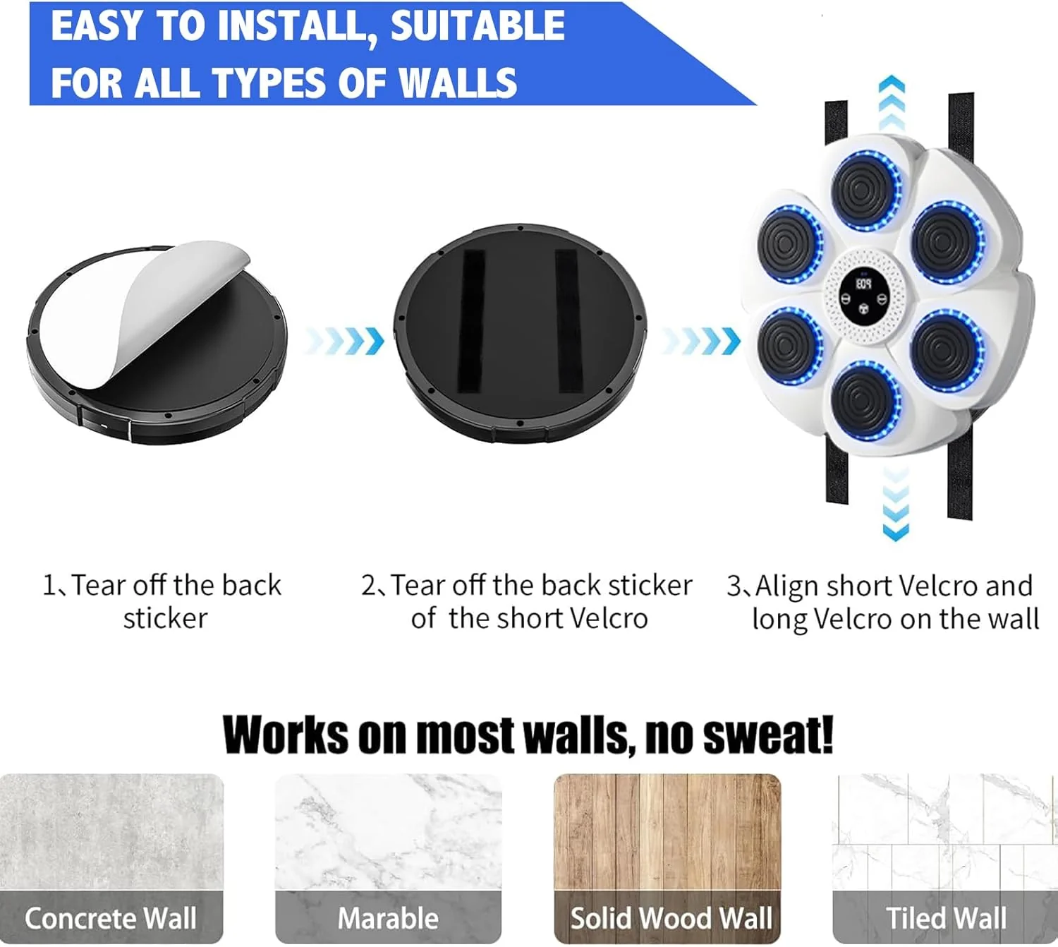 DeerRun® Smart Music Boxing Machine (Gloves and charging cable included) - Image 8