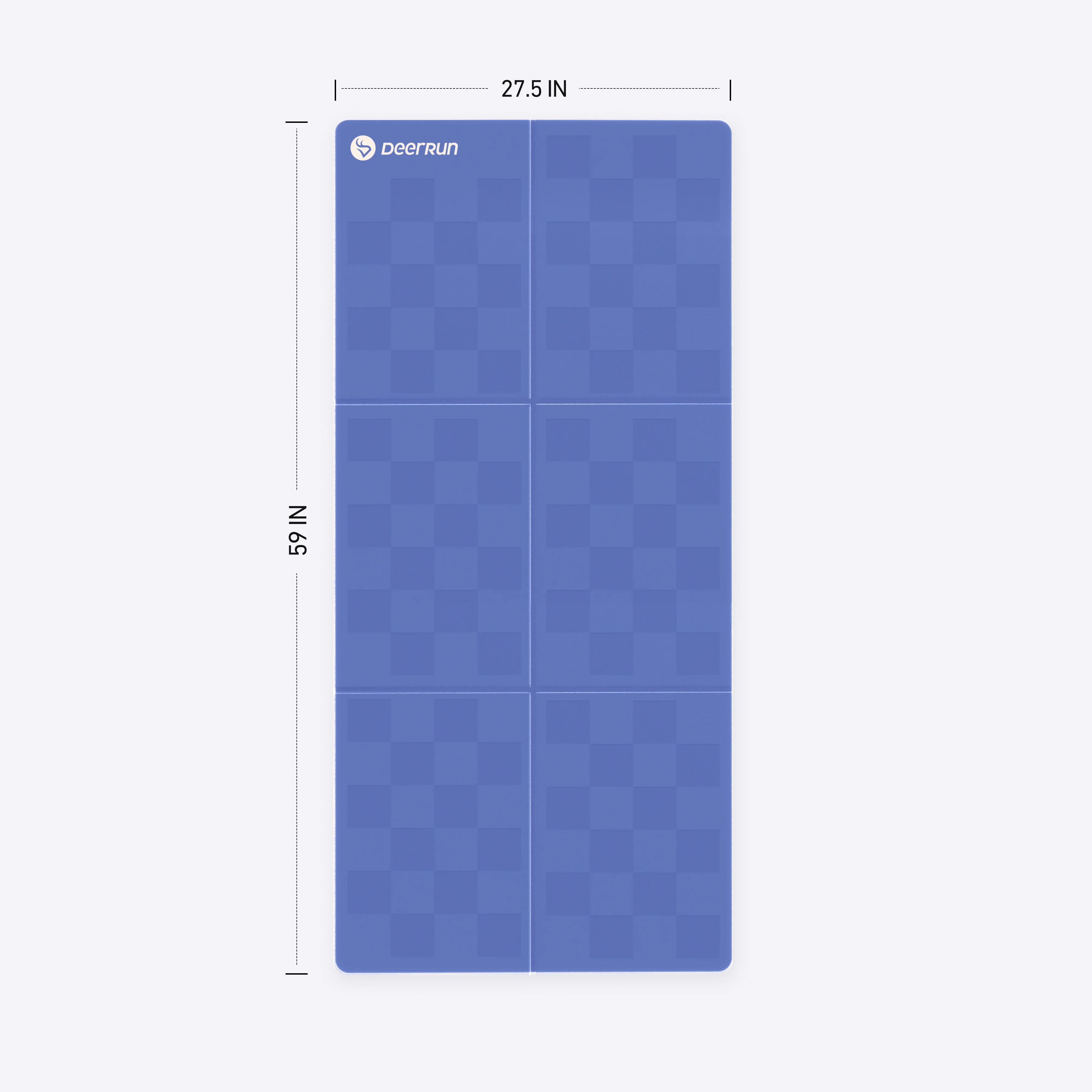 Blue Vibe DeerRun® Sprint Mat: A1 Pro-Specific, Foldable, Floor-Protecting - Image 2