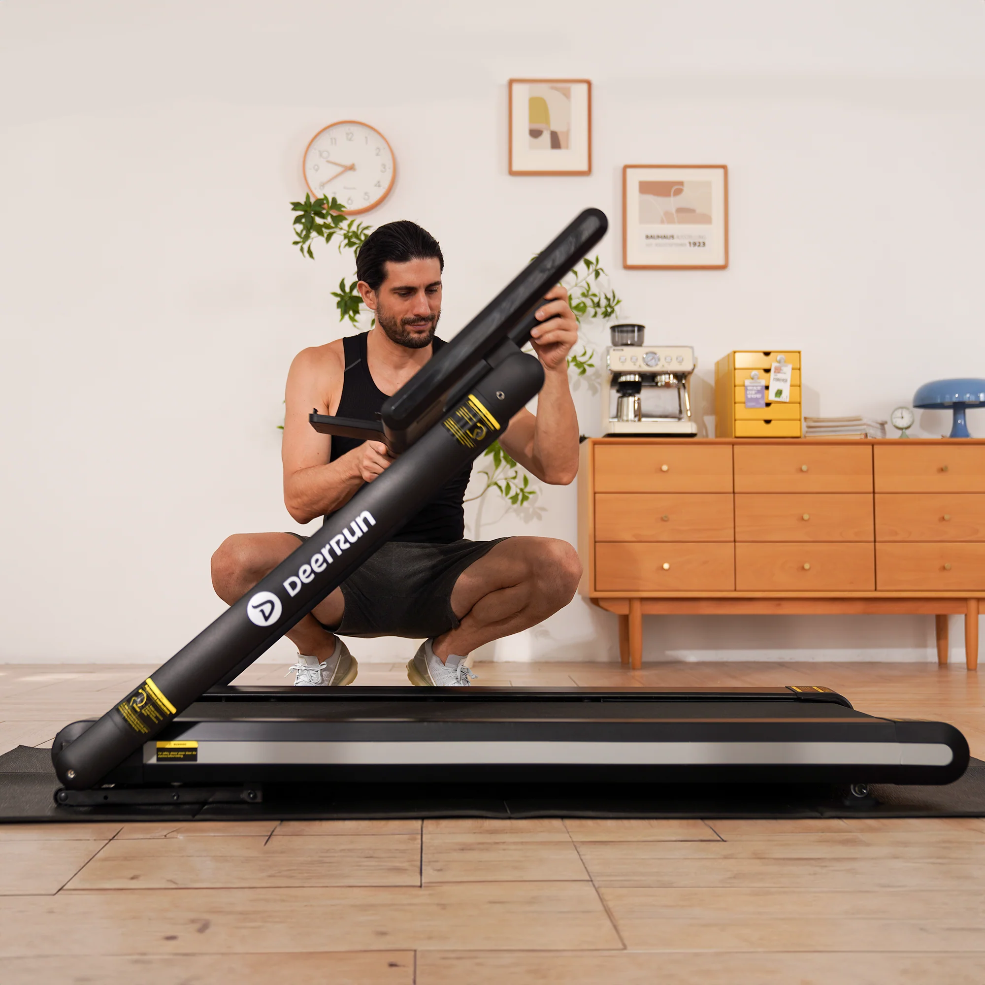 DeerRun X20 Incline Home Treadmill with 15% Auto Incline & Full Running Deck | 400 lbs, 11.3 mph - Image 12