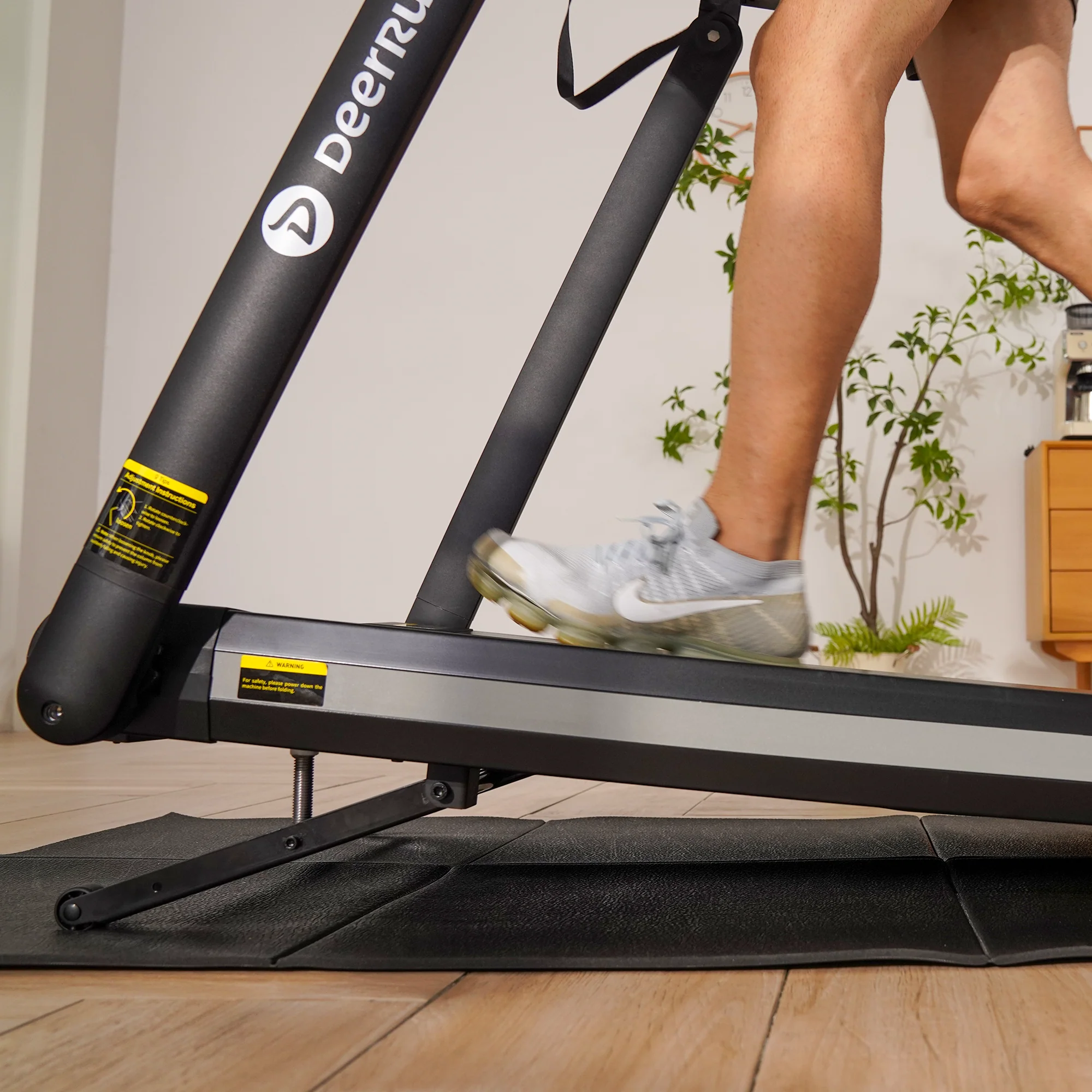 DeerRun X20 Incline Home Treadmill with 15% Auto Incline & Full Running Deck | 400 lbs, 11.3 mph - Image 20