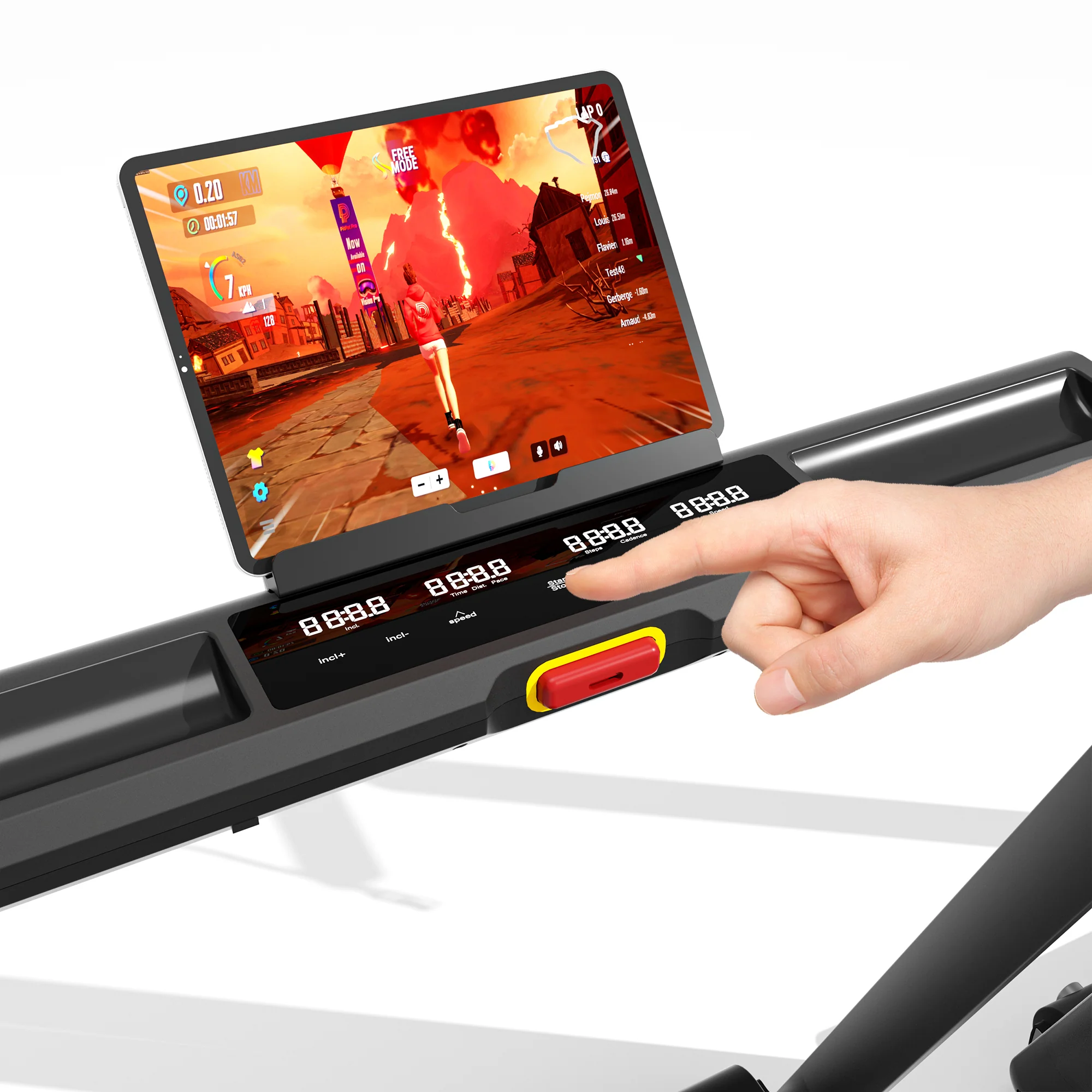 DeerRun X20 Incline Home Treadmill with 15% Auto Incline & Full Running Deck | 400 lbs, 11.3 mph - Image 30