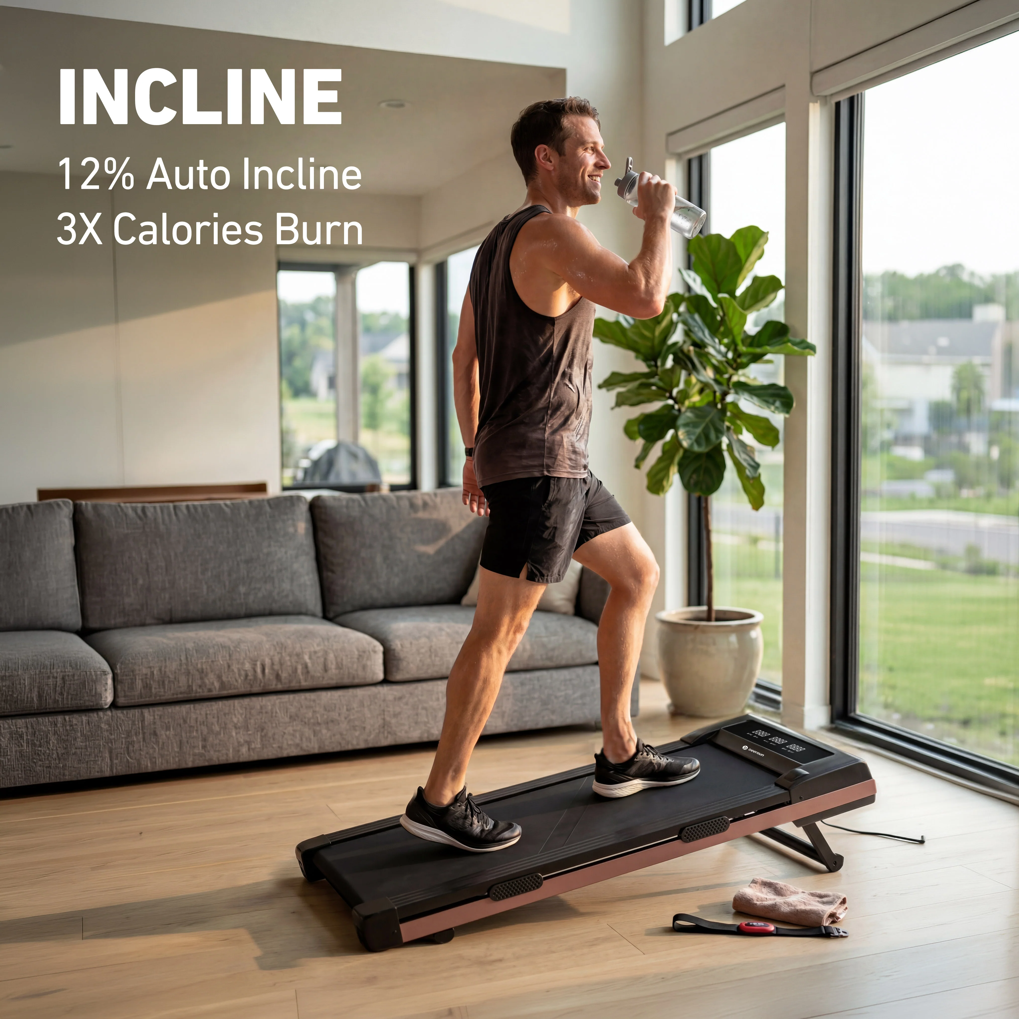 Your Journey, Your Pace: The Right Treadmill for Every Stage! Lite for home, Pro for office, Incline for pro fat-burning — the right treadmill for your stage. - Image 7