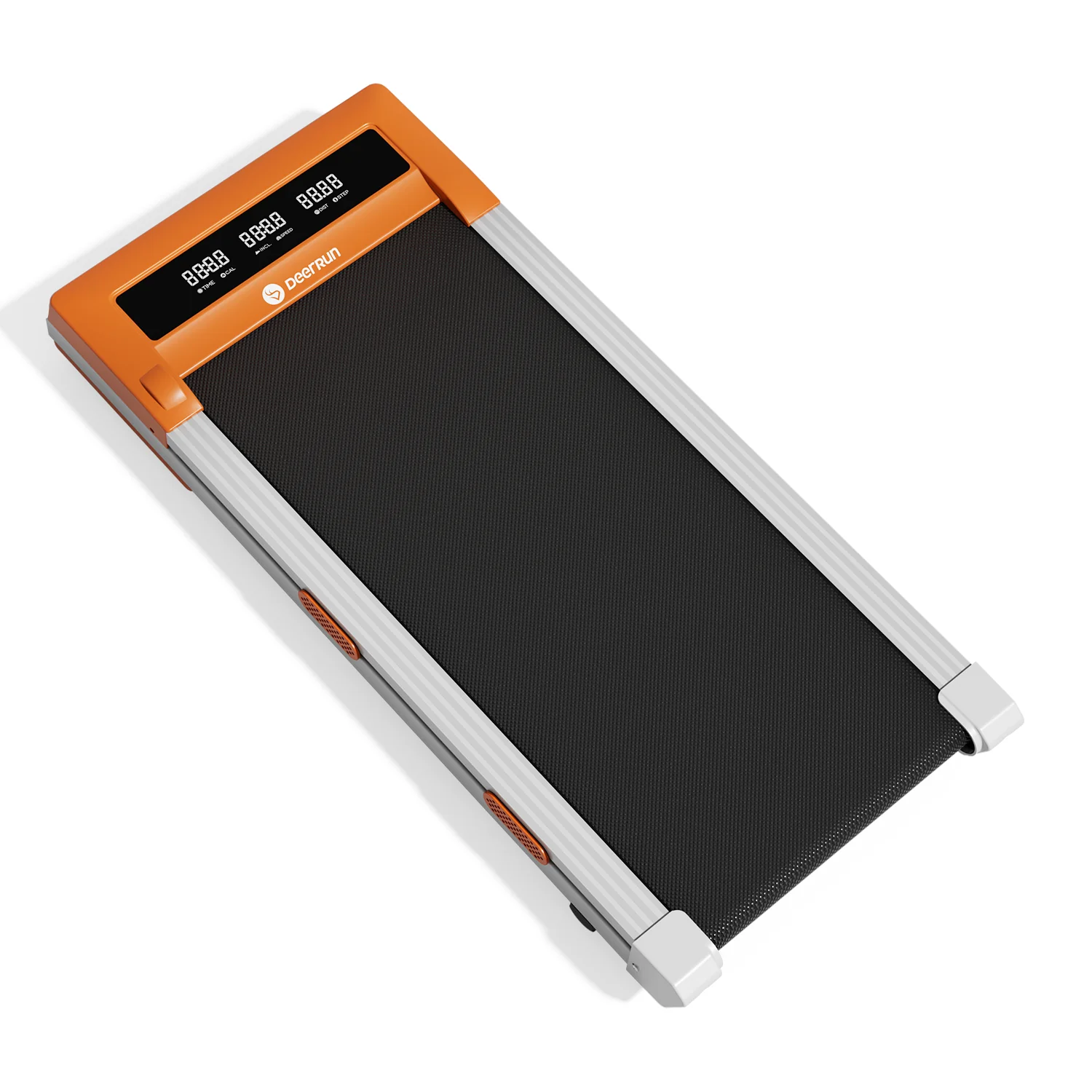 DeerRun Z10 Smart Walking Pad Treadmill with remote control 12% Auto Incline - Luxe Orange - Image 21