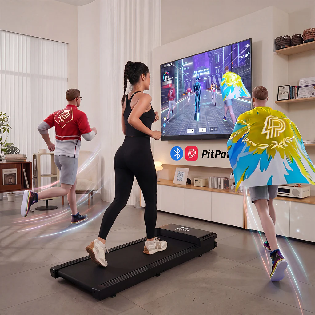 DeerRun Z20 Foldable Walking Pad Treadmill – Ultra Compact with LED Display - Image 12