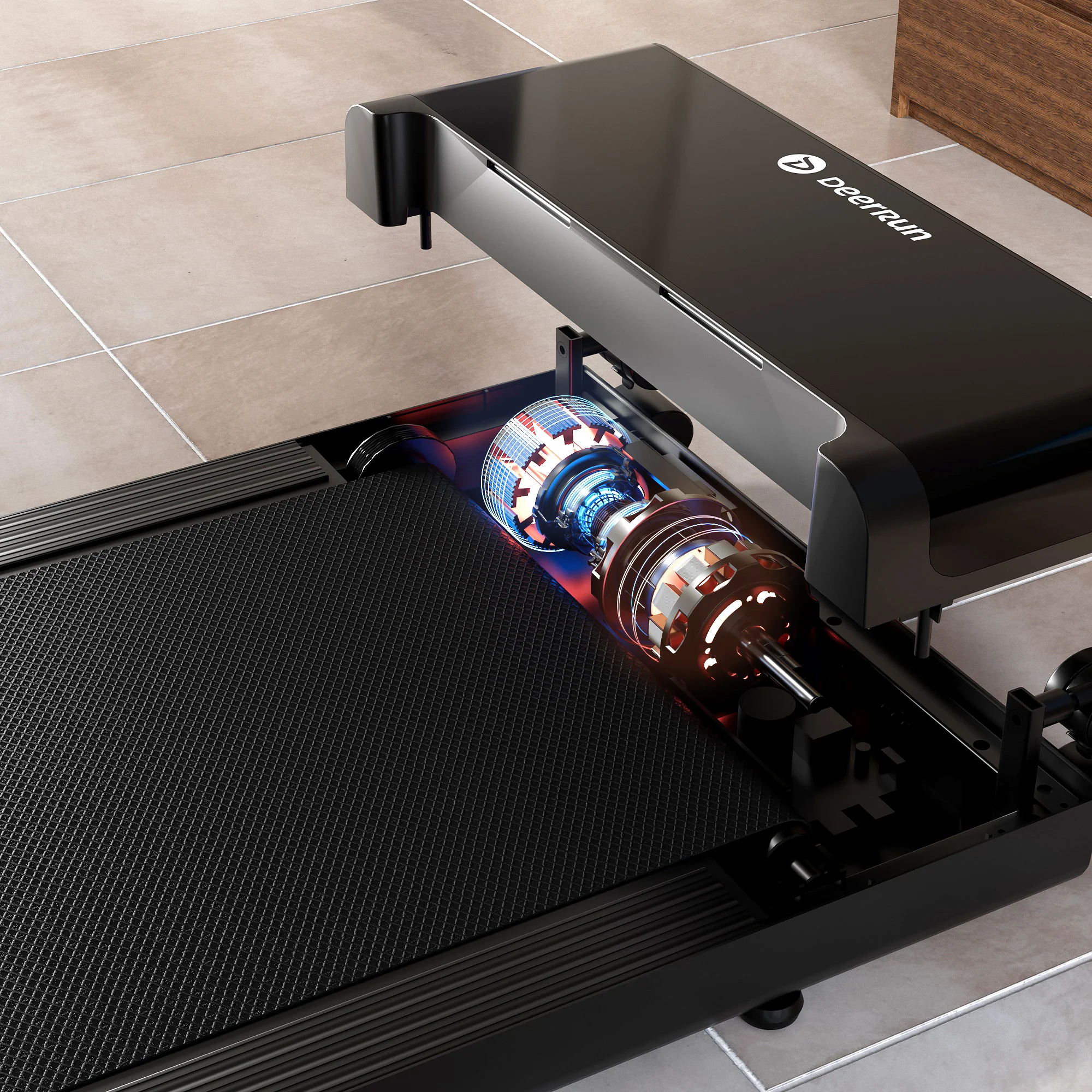 DeerRun Z20 Foldable Walking Pad Treadmill – Ultra Compact with LED Display - Image 18