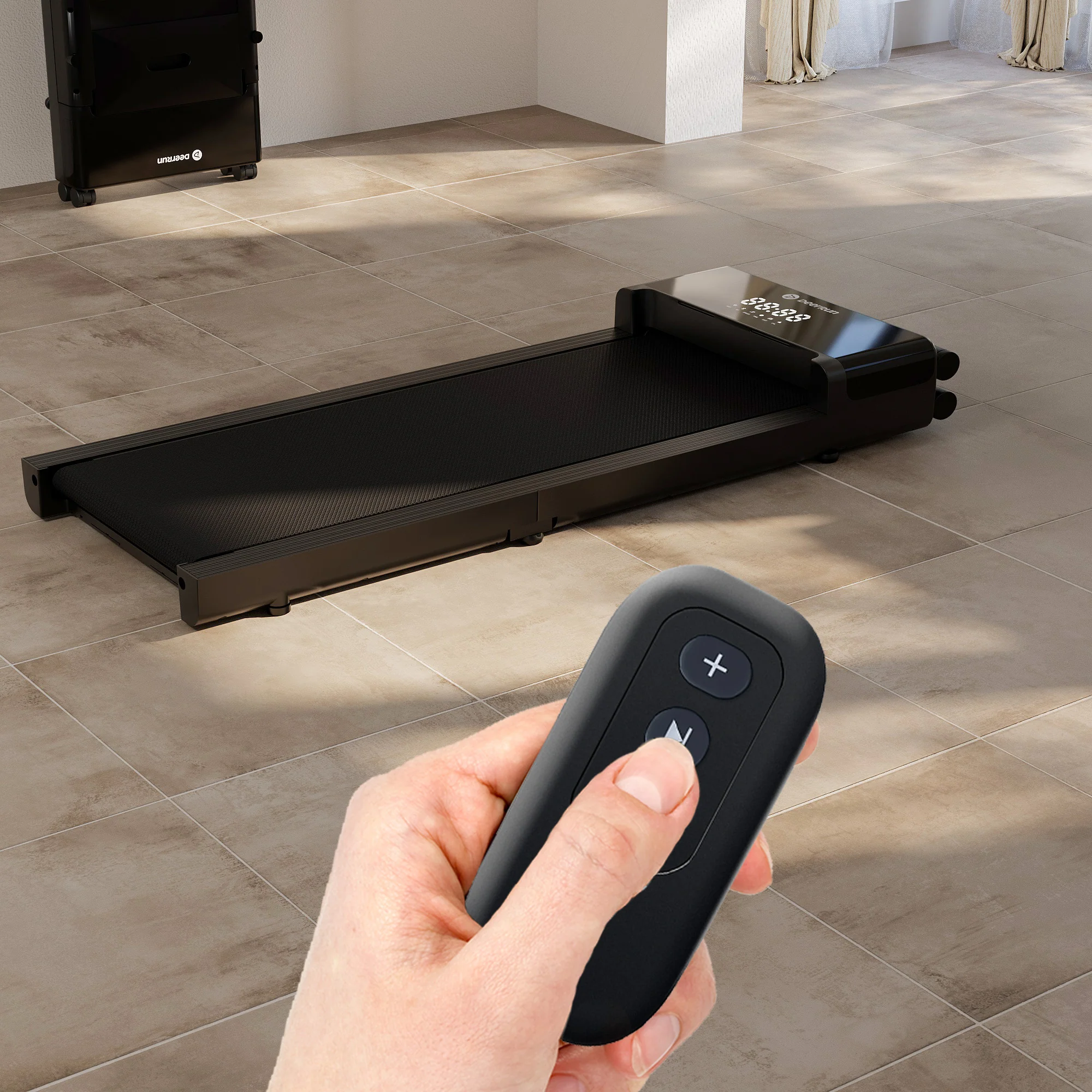 DeerRun Z20 Foldable Walking Pad Treadmill – Ultra Compact with LED Display - Image 20