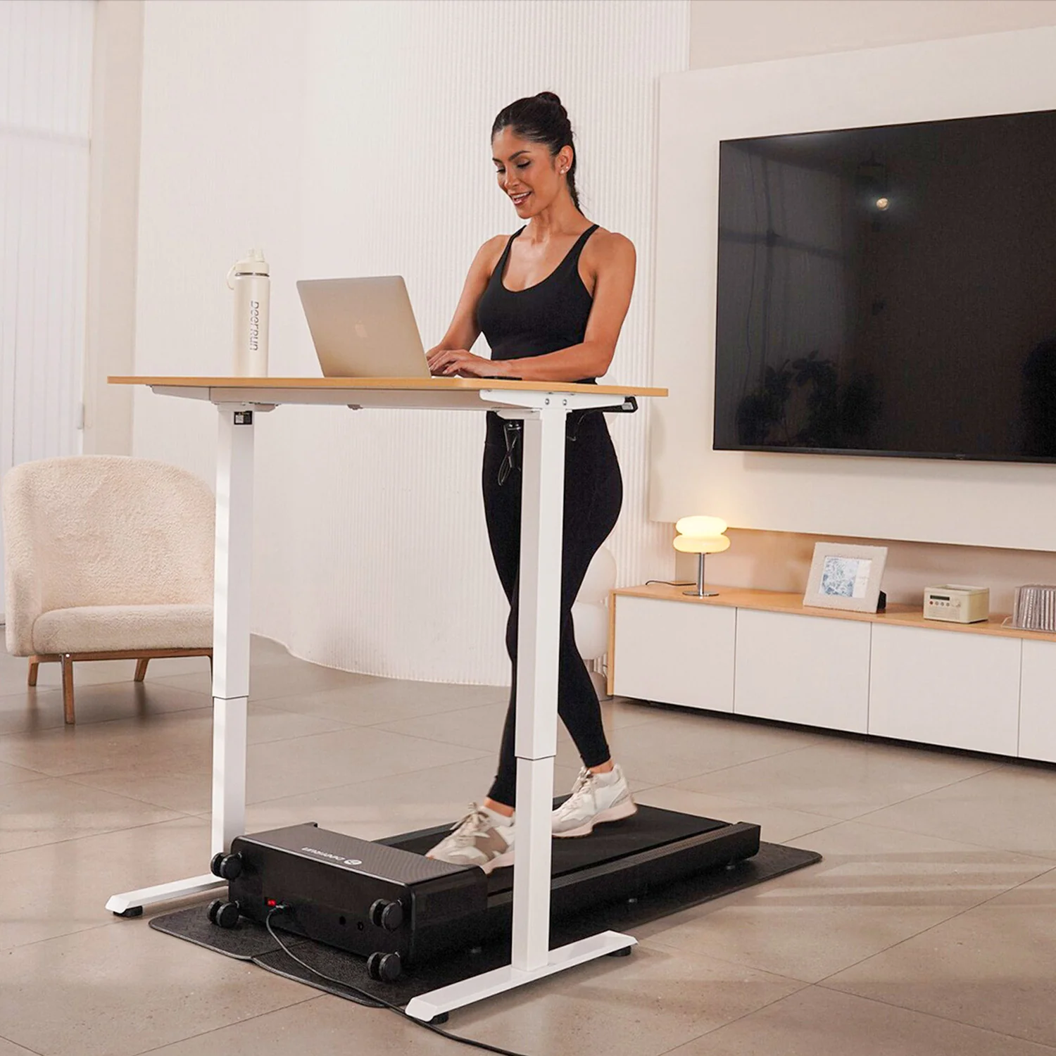 DeerRun Z20 Foldable Walking Pad Treadmill – Ultra Compact with LED Display - Image 5