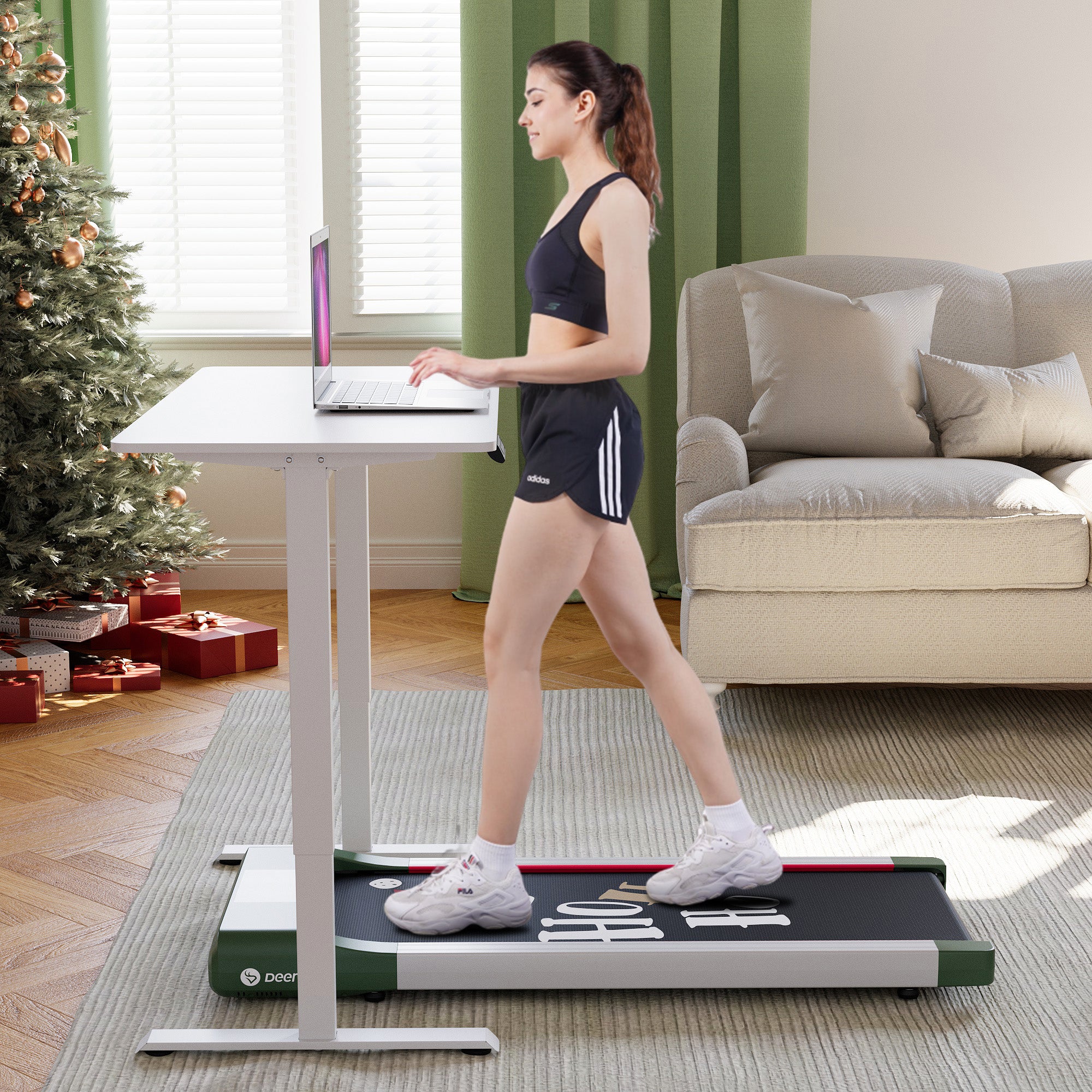 DeerRun®Electric Standing Desk, 39 x 23 Inches Height Adjustable - Image 7