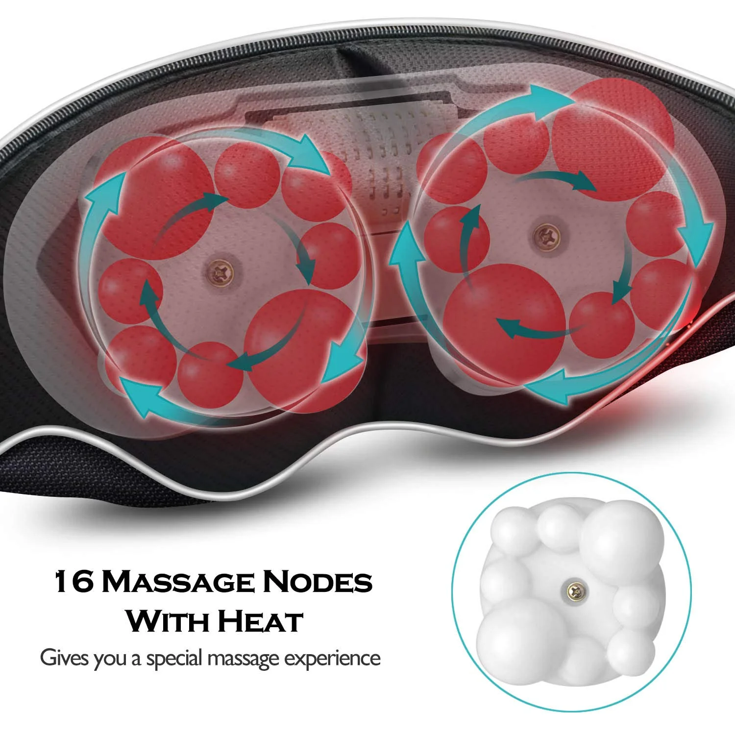 DeerRun® Heated Shoulder and Back Massager - Deep Tissue Relief - Image 5