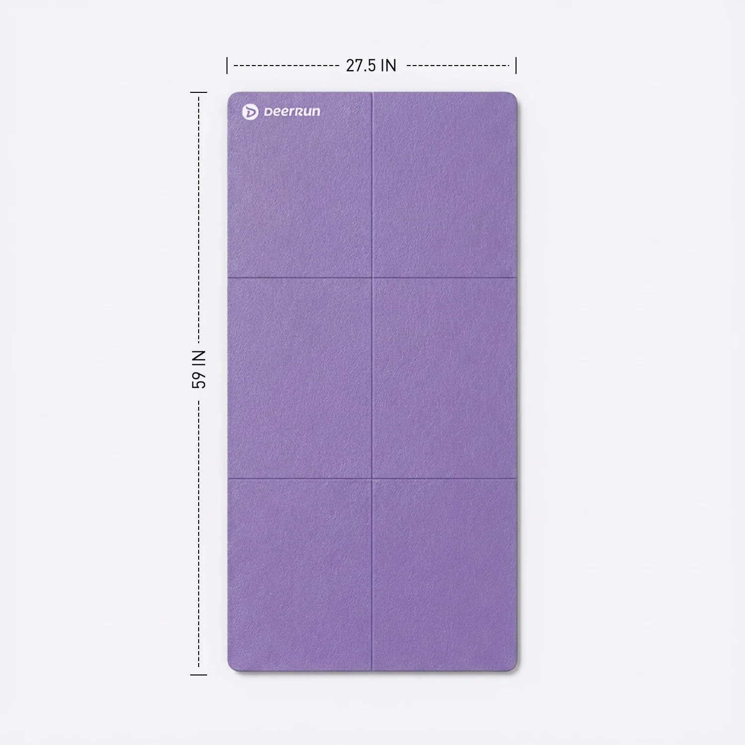 Purple Vibe DeerRun® Sprint Mat: A1 Pro/A6 Plus-Specific, Foldable, Floor-Protecting - Image 2