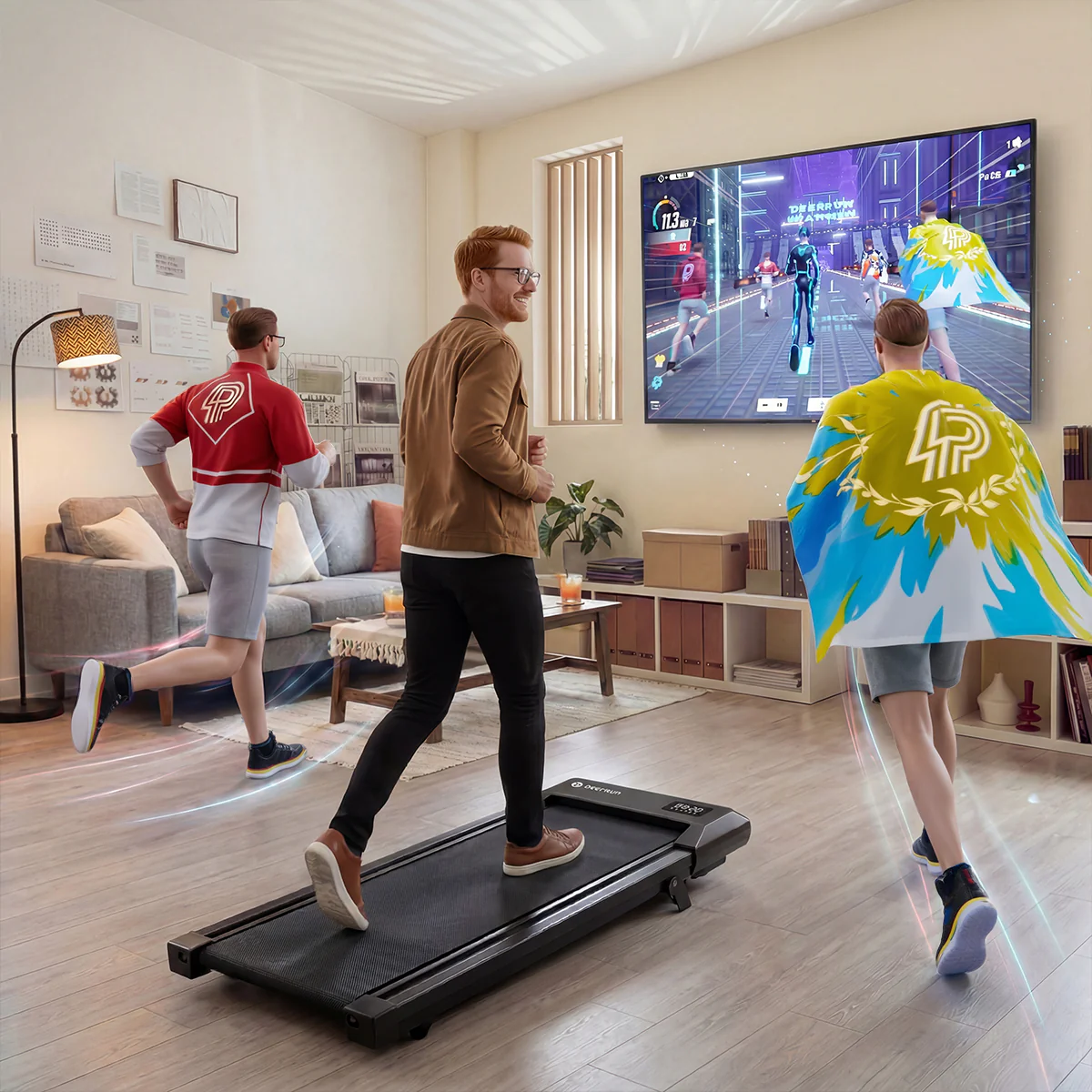 DeerRun 2026 Q2 Urban Plus Smart Walking Pad with 7% Incline for Space-Saving Active Walking - Image 10