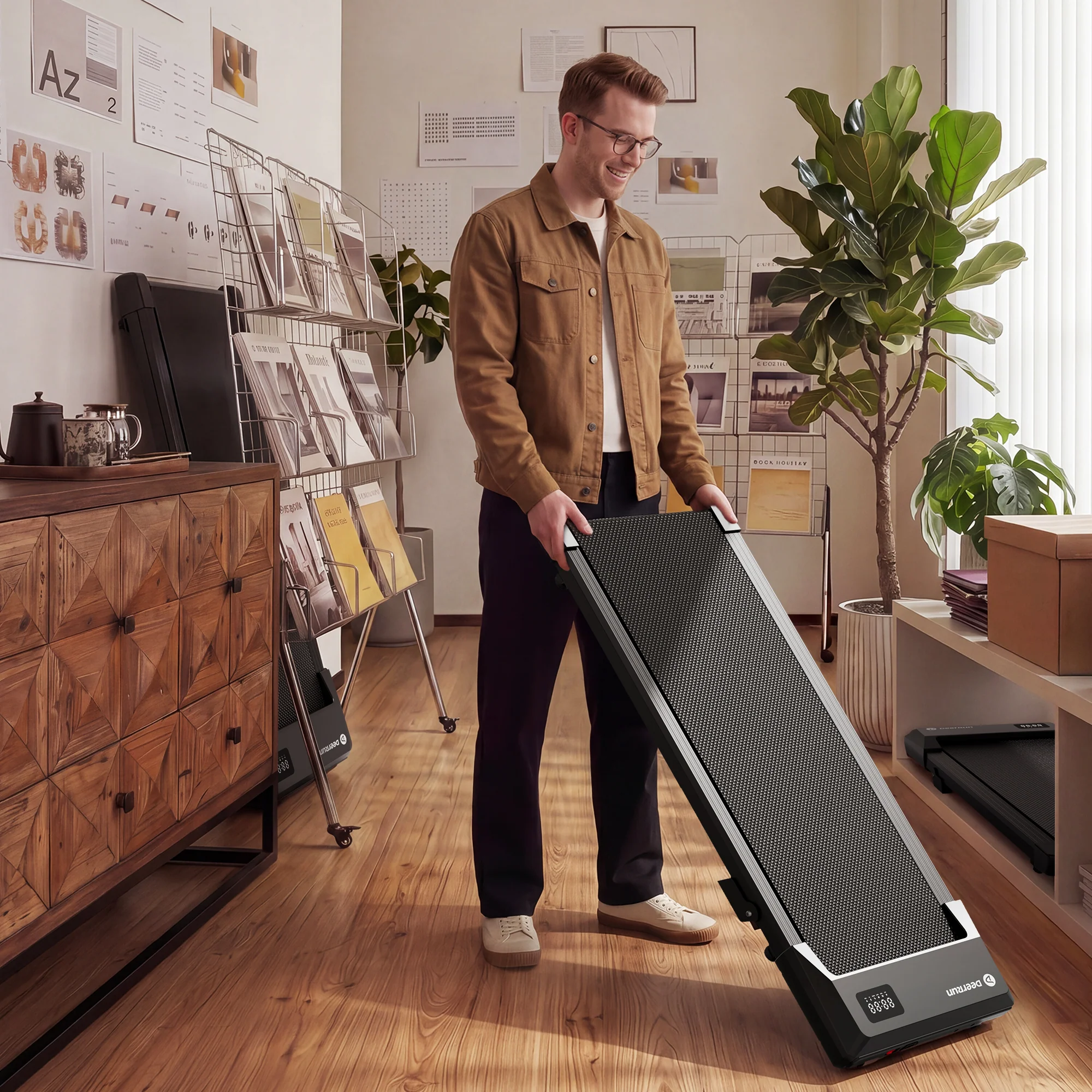 DeerRun 2026 Q2 Urban Plus Smart Walking Pad with 7% Incline for Space-Saving Active Walking - Image 14
