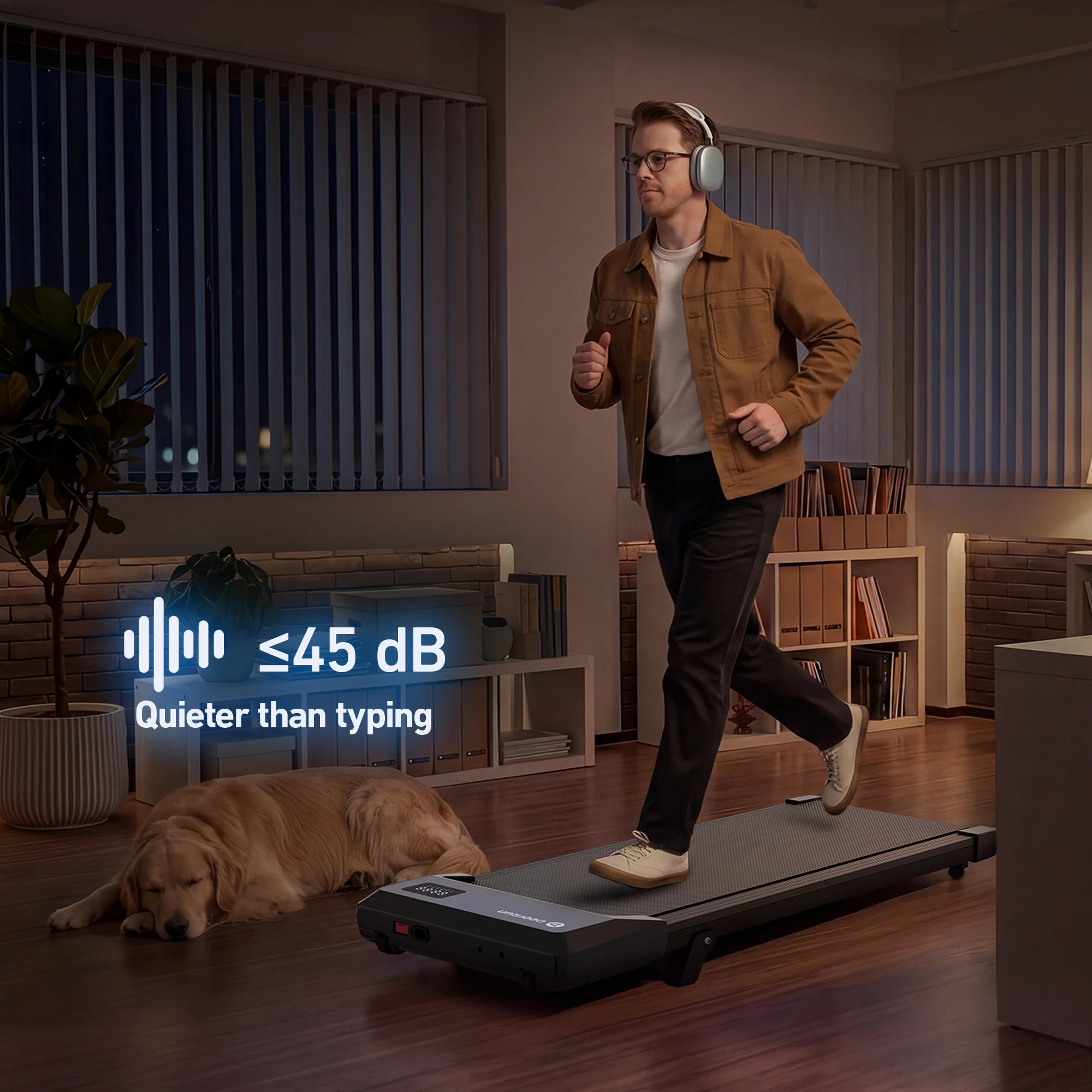 DeerRun 2026 Q2 Urban Plus Smart Walking Pad with 7% Incline for Space-Saving Active Walking - Image 7