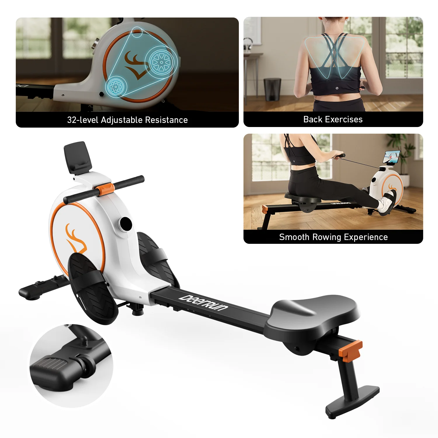 Treadmill + Bike + Rowing Machine Home Gym Bundle - Image 12