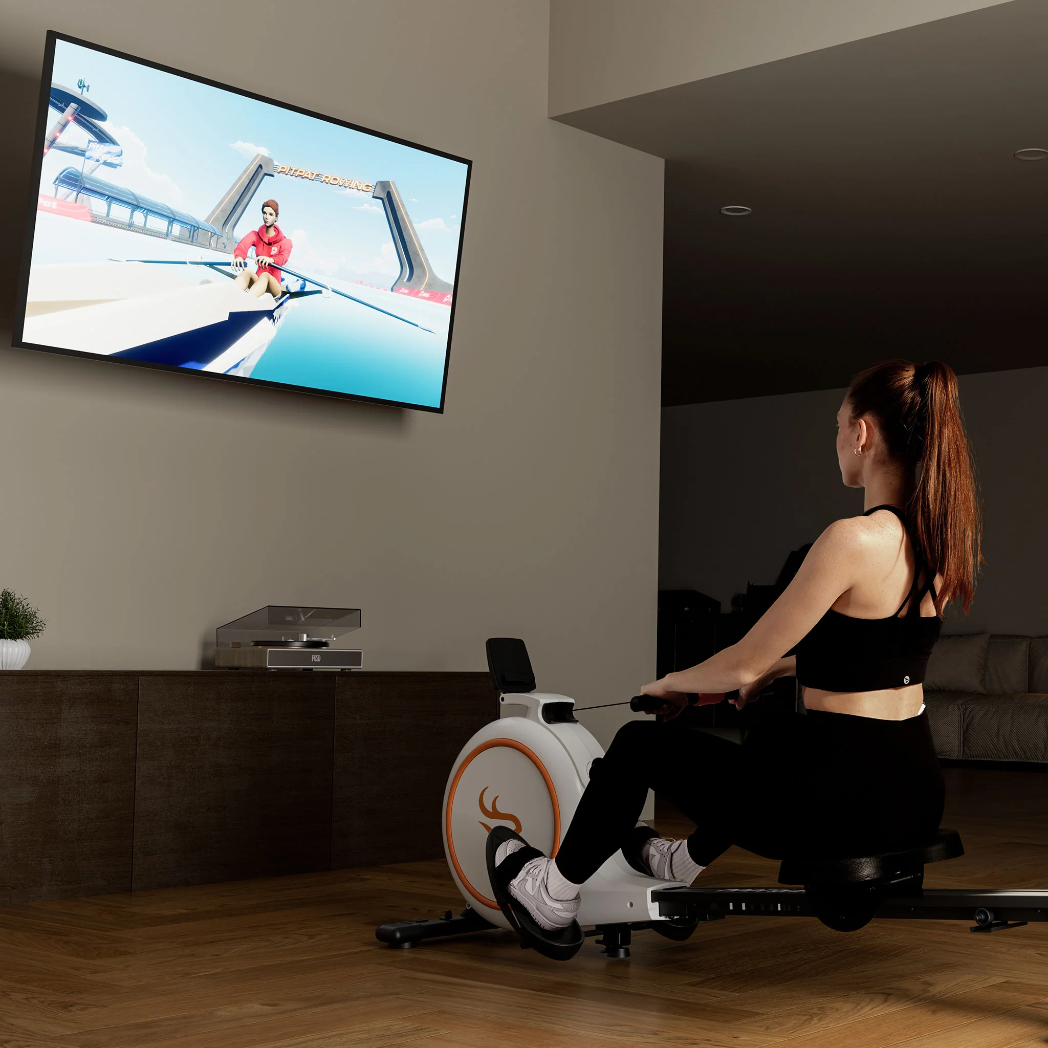 Treadmill + Bike + Rowing Machine Home Gym Bundle - Image 8